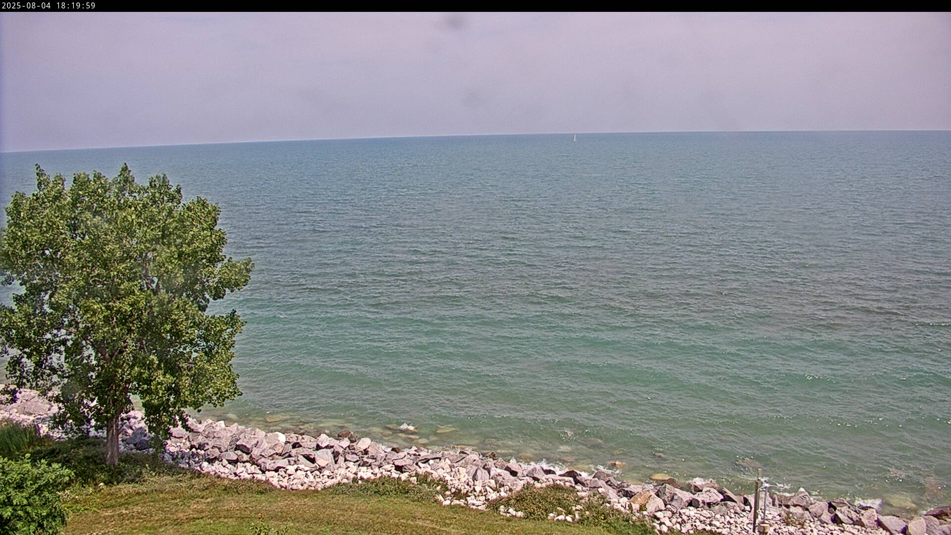 Thumbnail for current weather camera view from Carthage College in Kenosha, Wisconsin