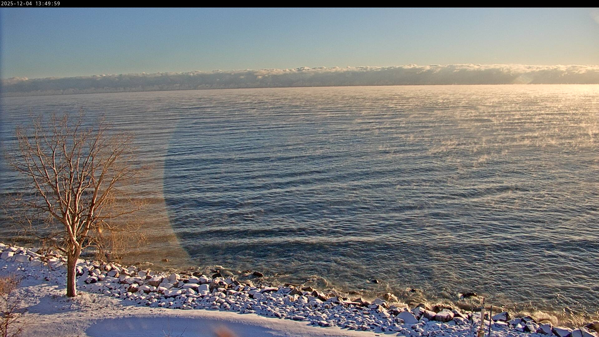 Thumbnail for current weather camera view from Carthage College in Kenosha, Wisconsin