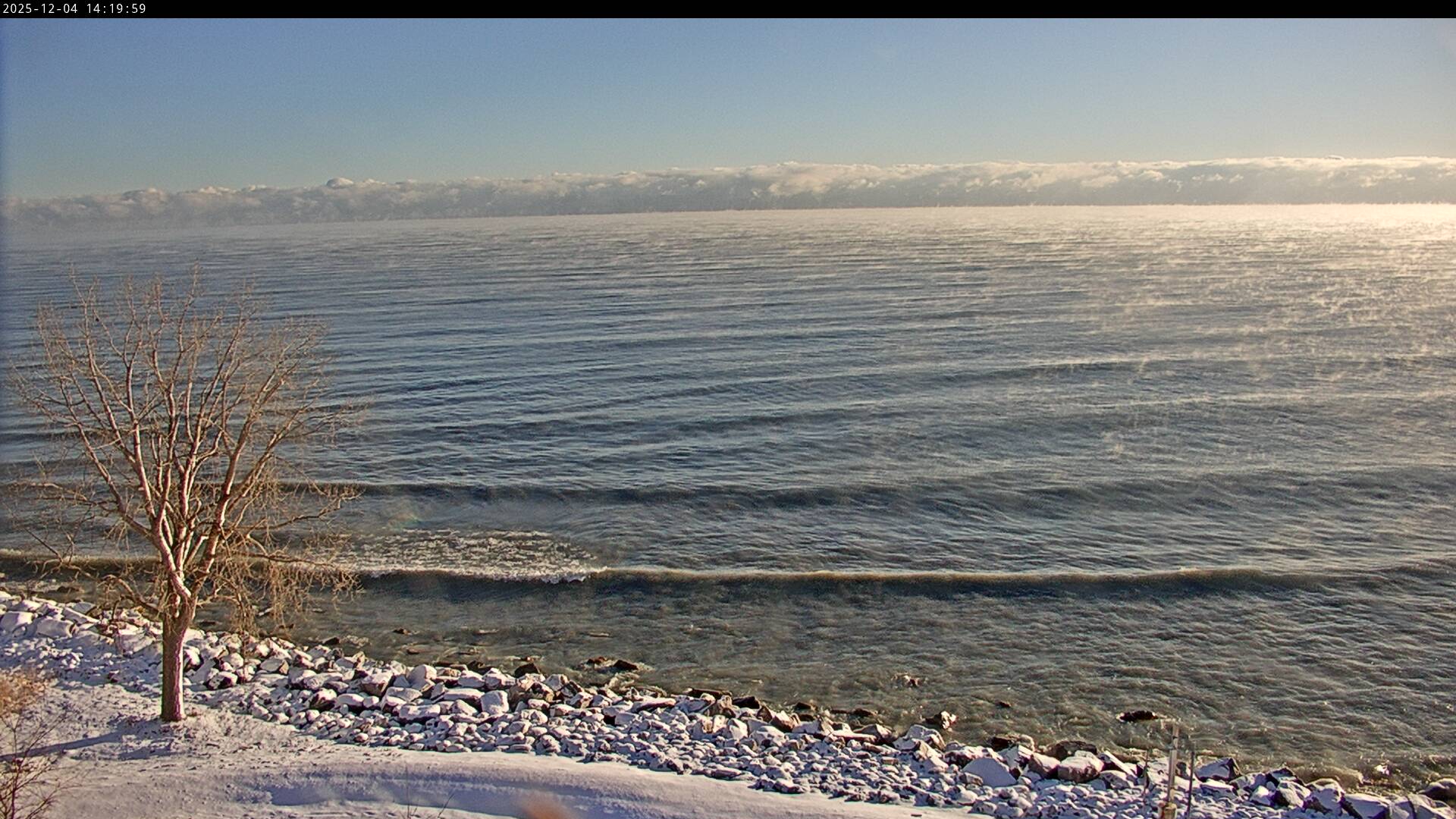 Thumbnail for current weather camera view from Carthage College in Kenosha, Wisconsin