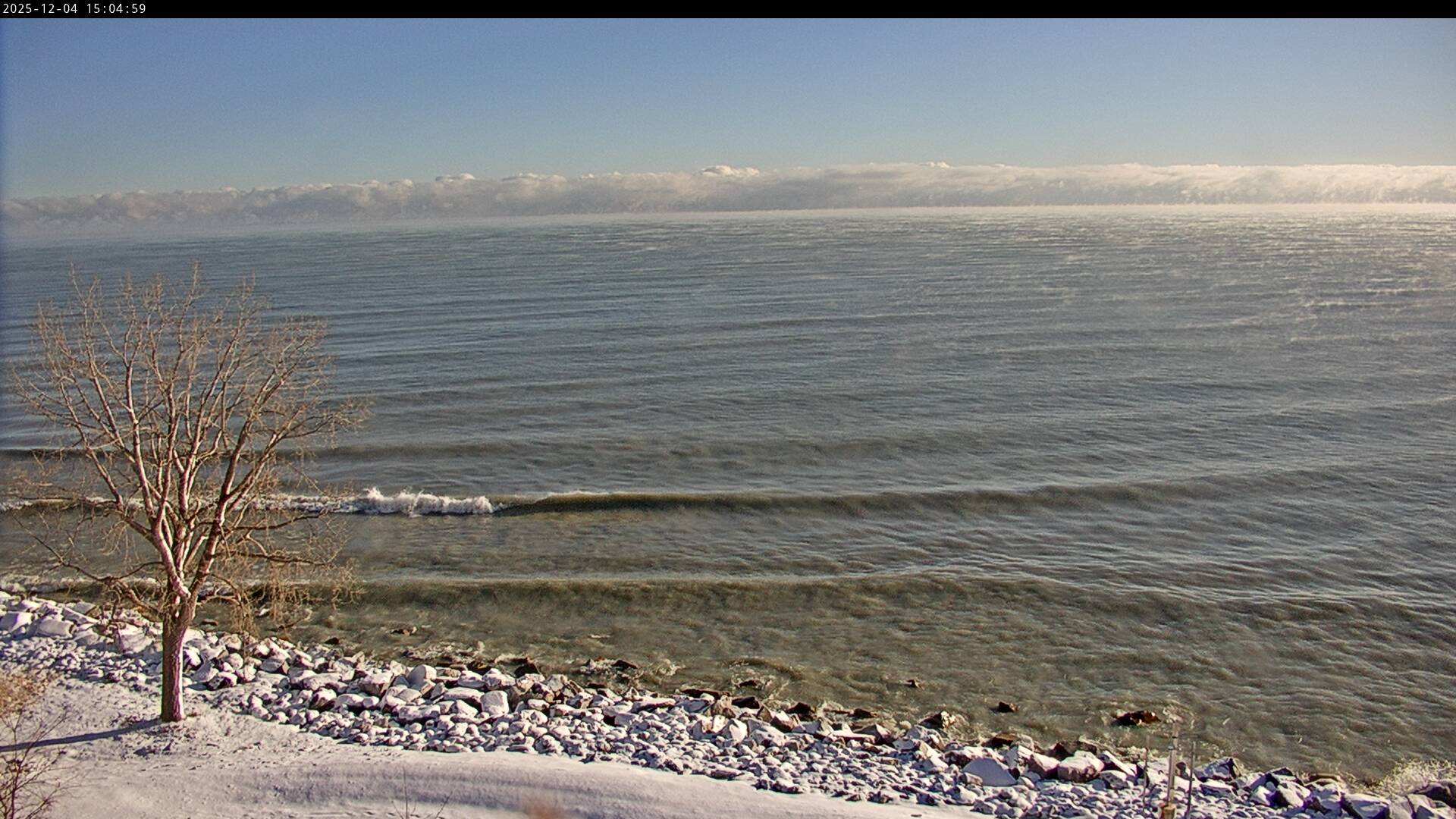 Thumbnail for current weather camera view from Carthage College in Kenosha, Wisconsin