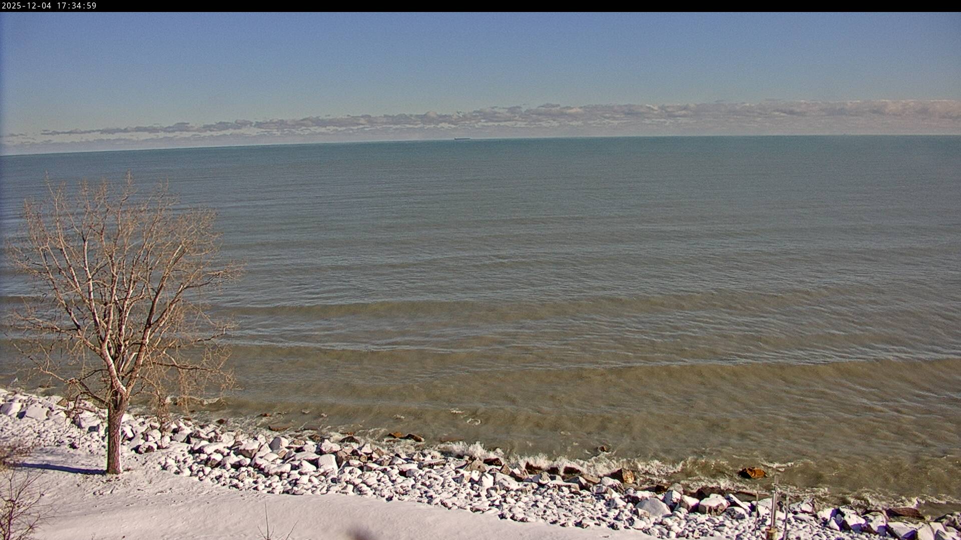 Thumbnail for current weather camera view from Carthage College in Kenosha, Wisconsin