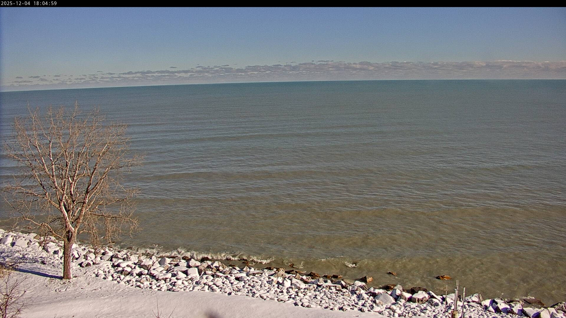 Thumbnail for current weather camera view from Carthage College in Kenosha, Wisconsin