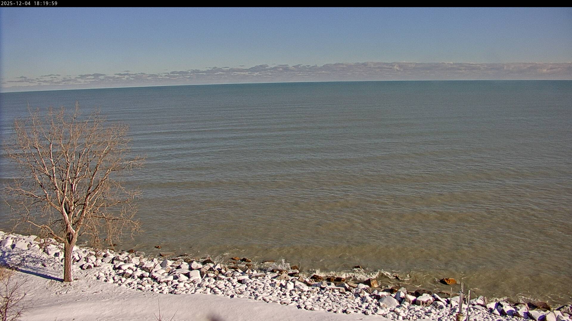 Thumbnail for current weather camera view from Carthage College in Kenosha, Wisconsin