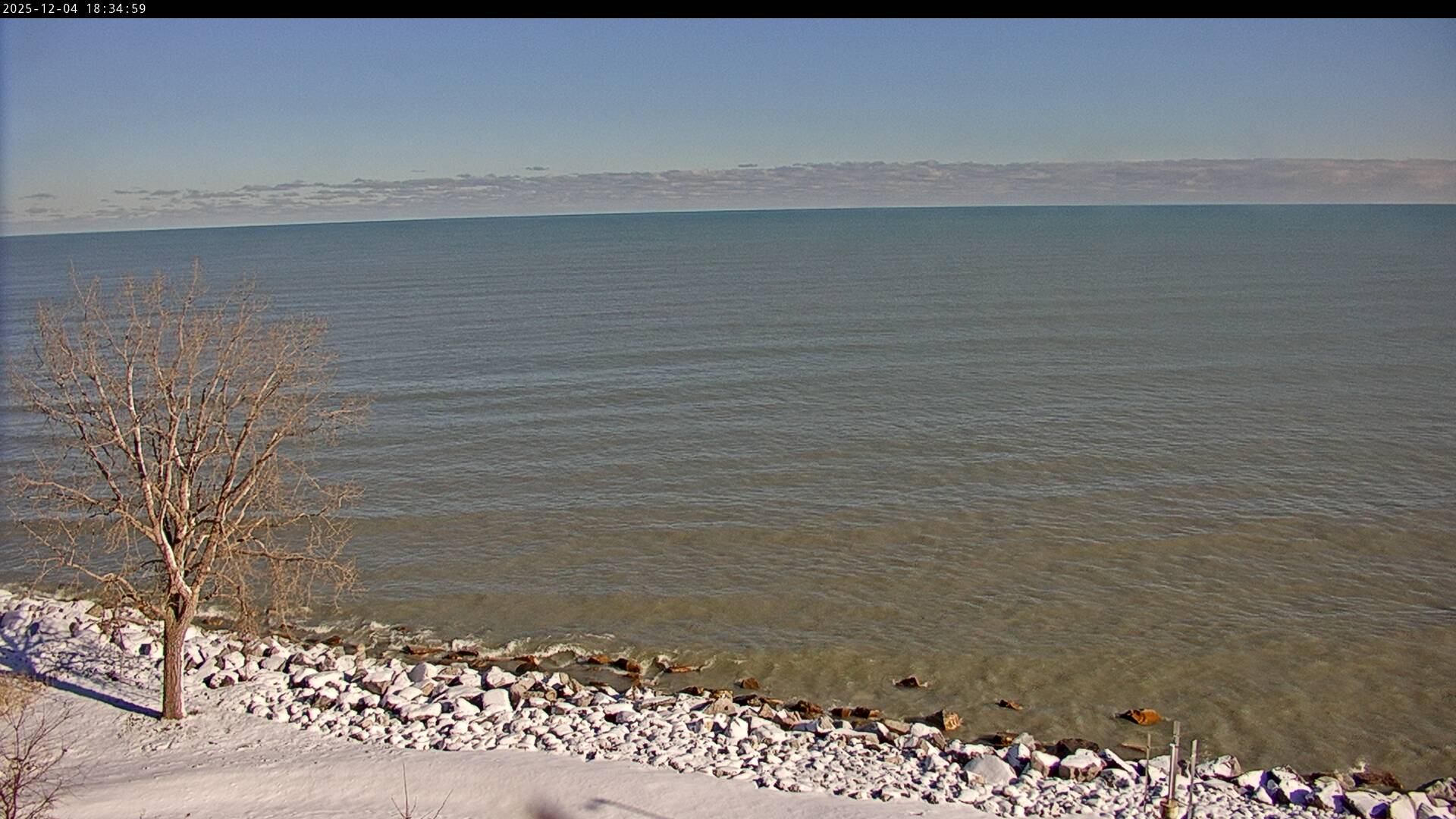 Thumbnail for current weather camera view from Carthage College in Kenosha, Wisconsin