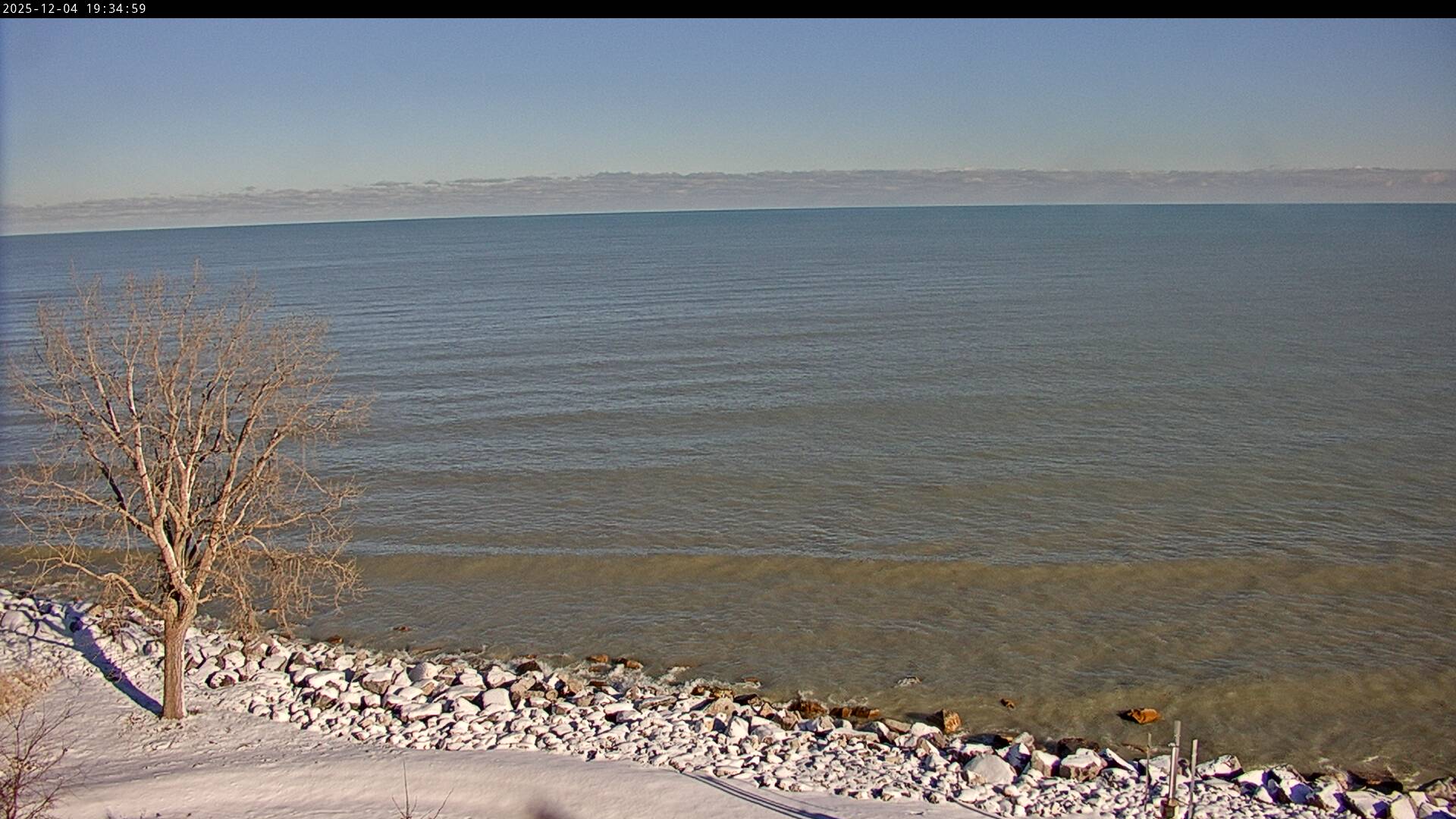 Thumbnail for current weather camera view from Carthage College in Kenosha, Wisconsin