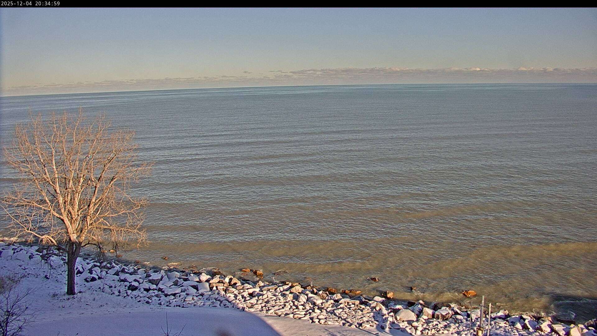 Thumbnail for current weather camera view from Carthage College in Kenosha, Wisconsin