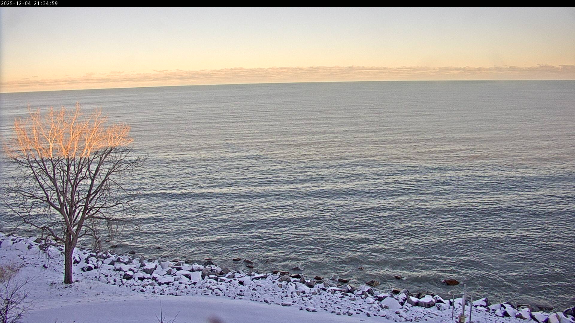 Thumbnail for current weather camera view from Carthage College in Kenosha, Wisconsin