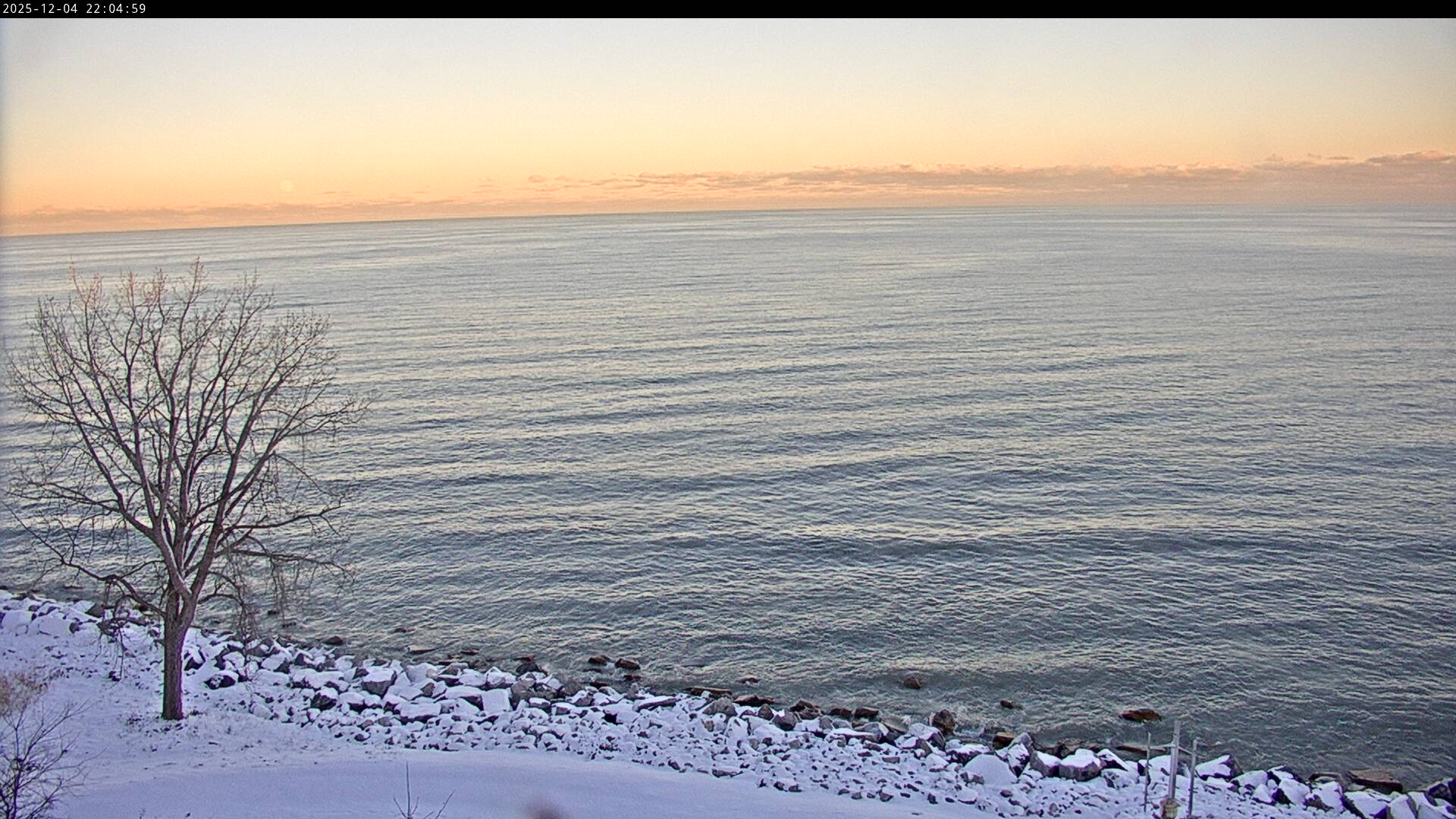 Thumbnail for current weather camera view from Carthage College in Kenosha, Wisconsin