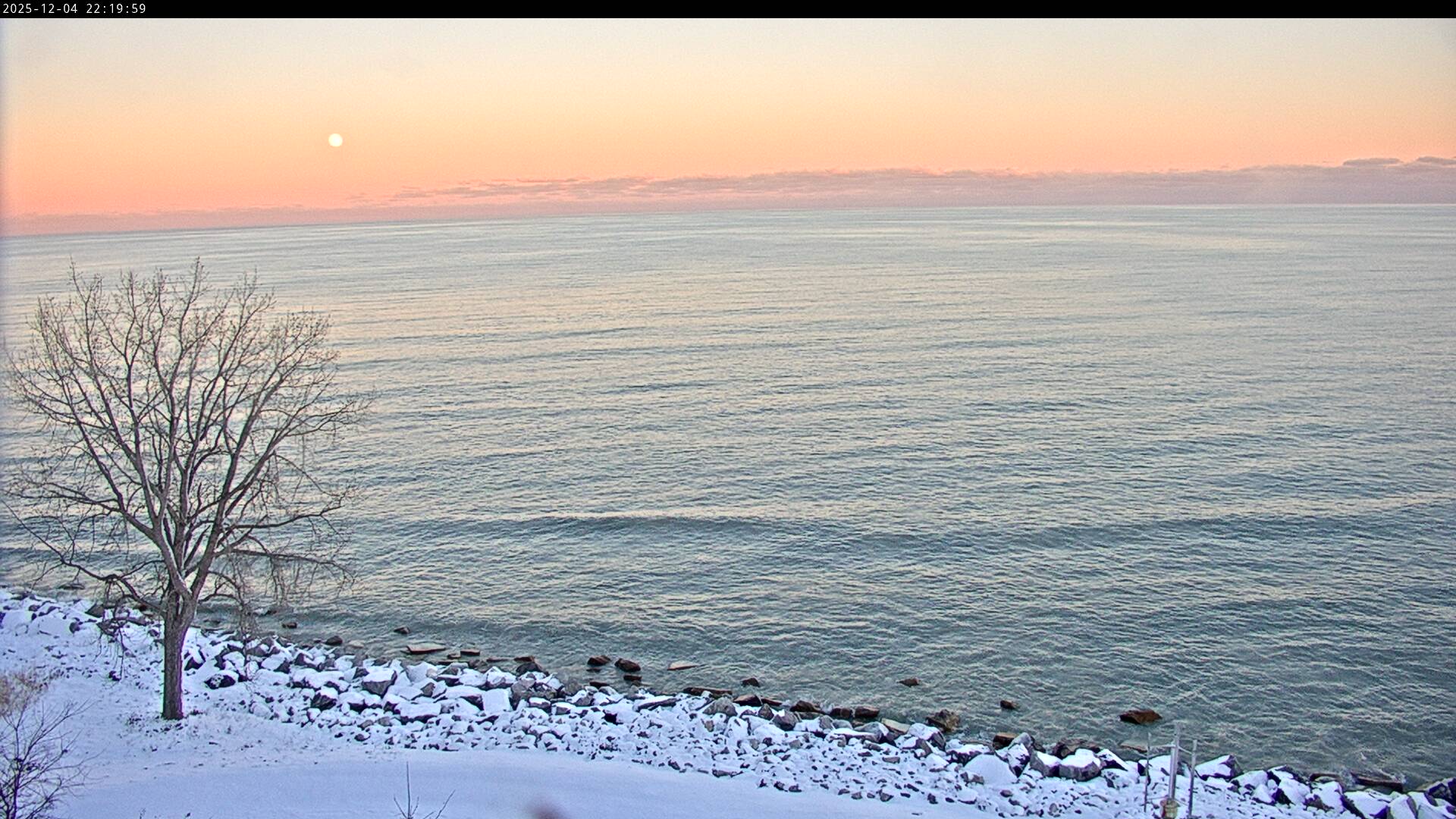 Thumbnail for current weather camera view from Carthage College in Kenosha, Wisconsin