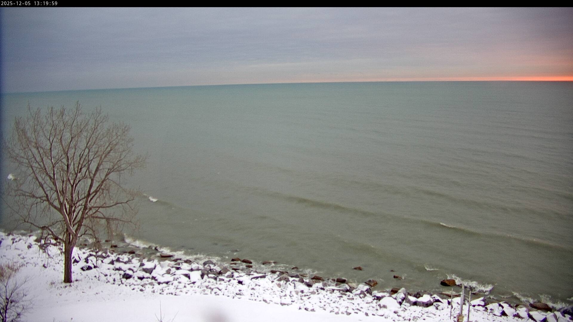 Thumbnail for current weather camera view from Carthage College in Kenosha, Wisconsin