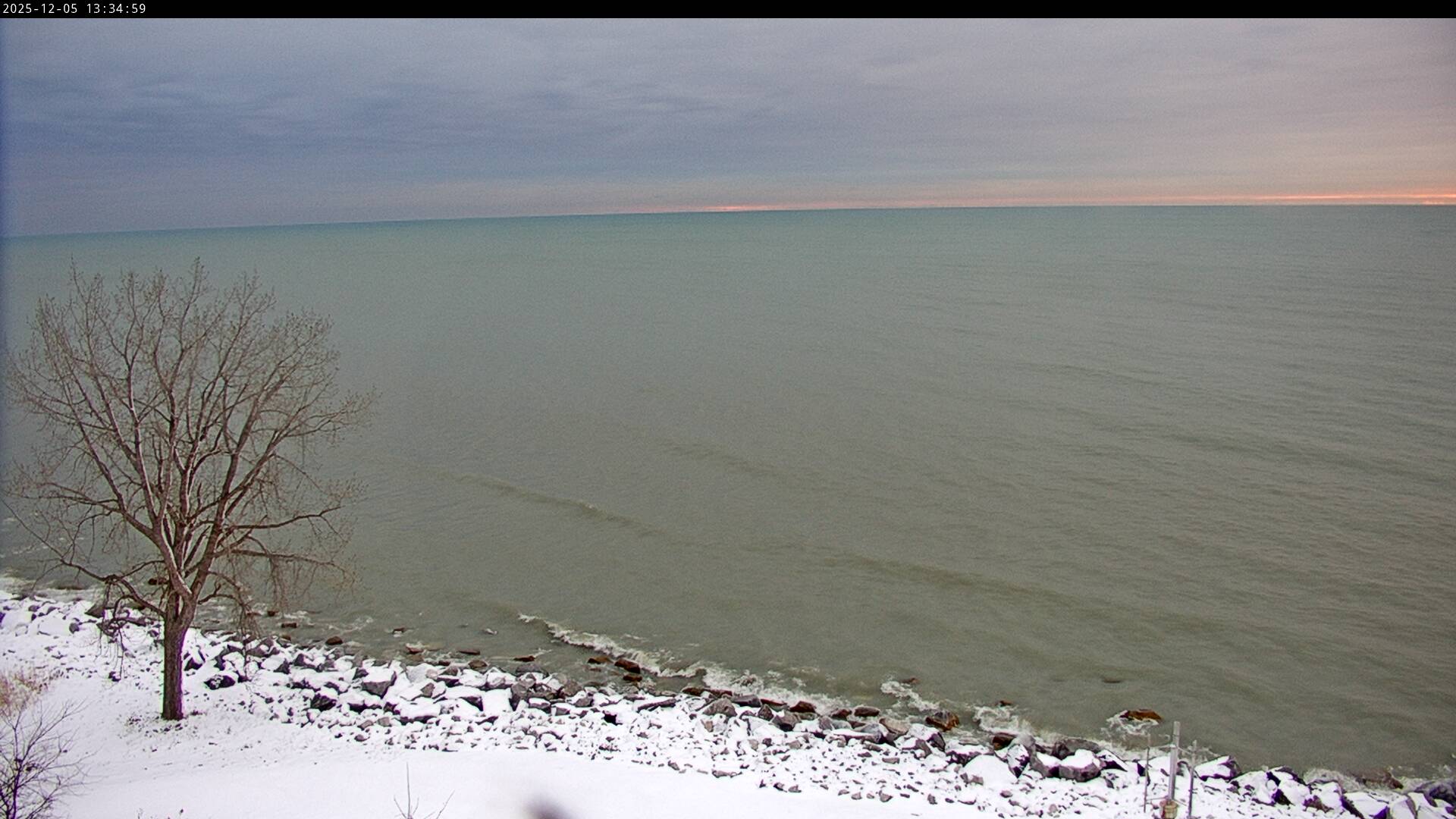 Thumbnail for current weather camera view from Carthage College in Kenosha, Wisconsin