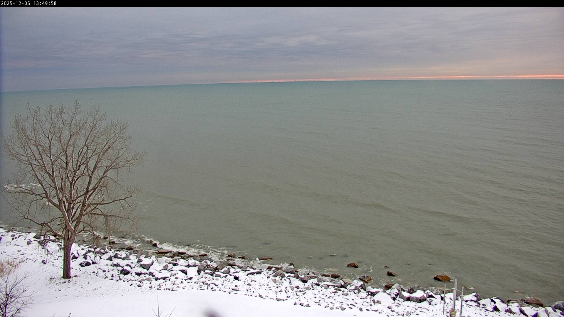 Thumbnail for current weather camera view from Carthage College in Kenosha, Wisconsin