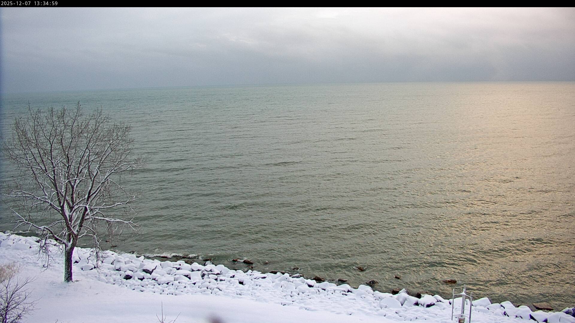 Thumbnail for current weather camera view from Carthage College in Kenosha, Wisconsin