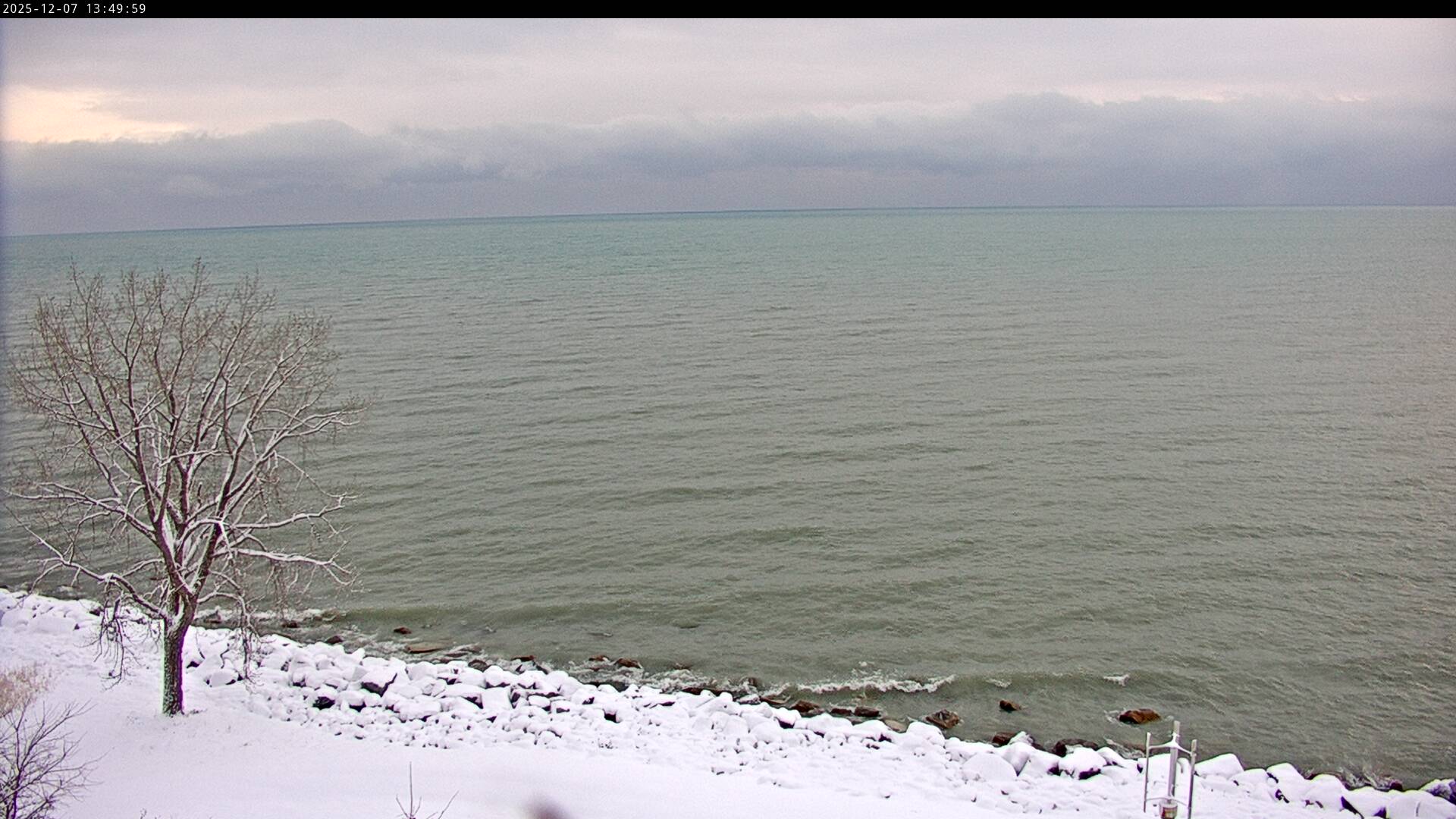 Thumbnail for current weather camera view from Carthage College in Kenosha, Wisconsin