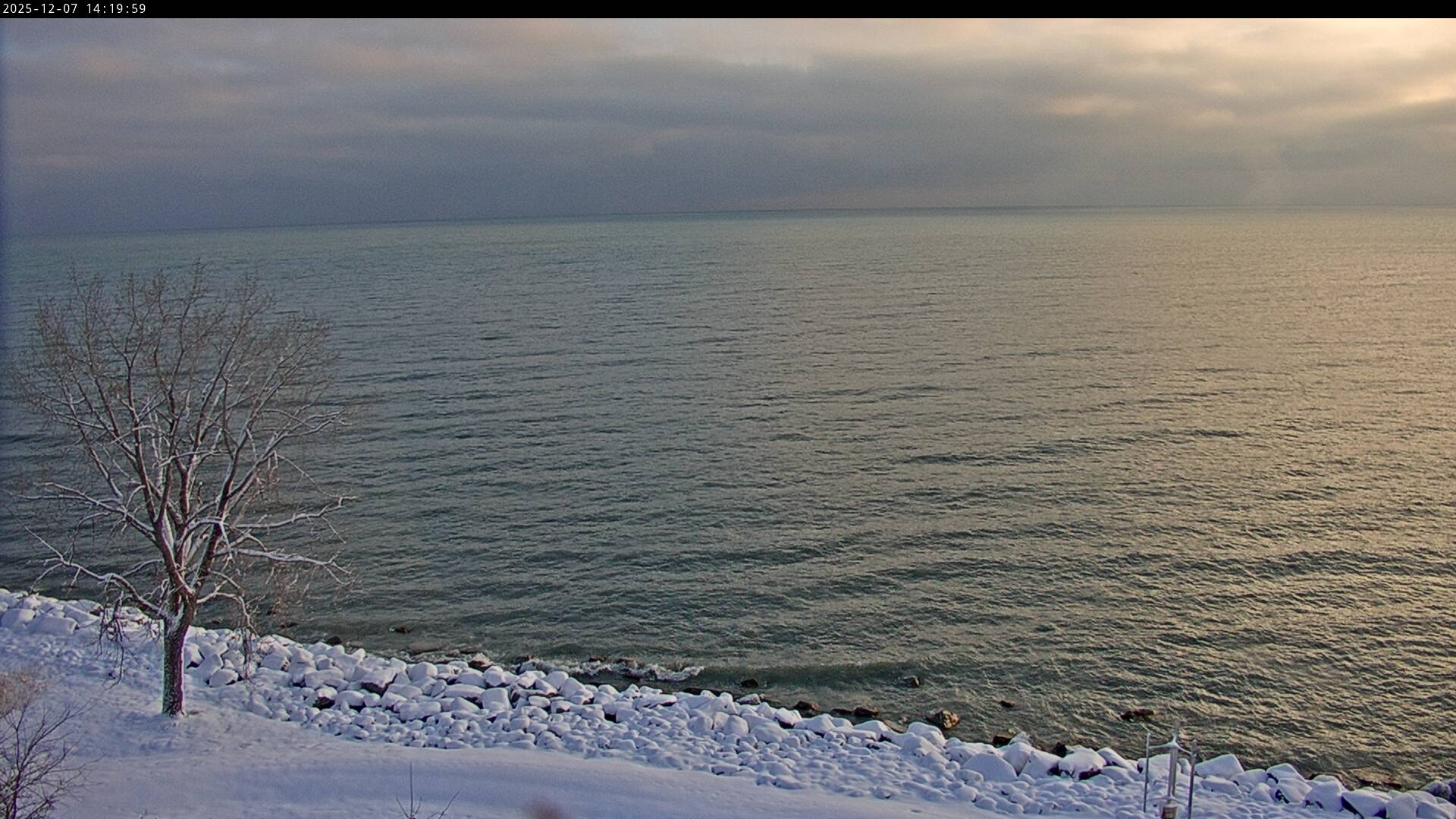 Thumbnail for current weather camera view from Carthage College in Kenosha, Wisconsin