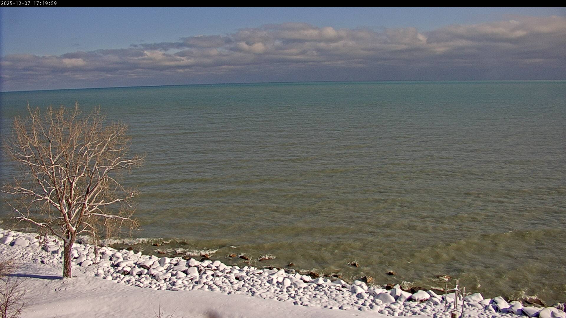 Thumbnail for current weather camera view from Carthage College in Kenosha, Wisconsin