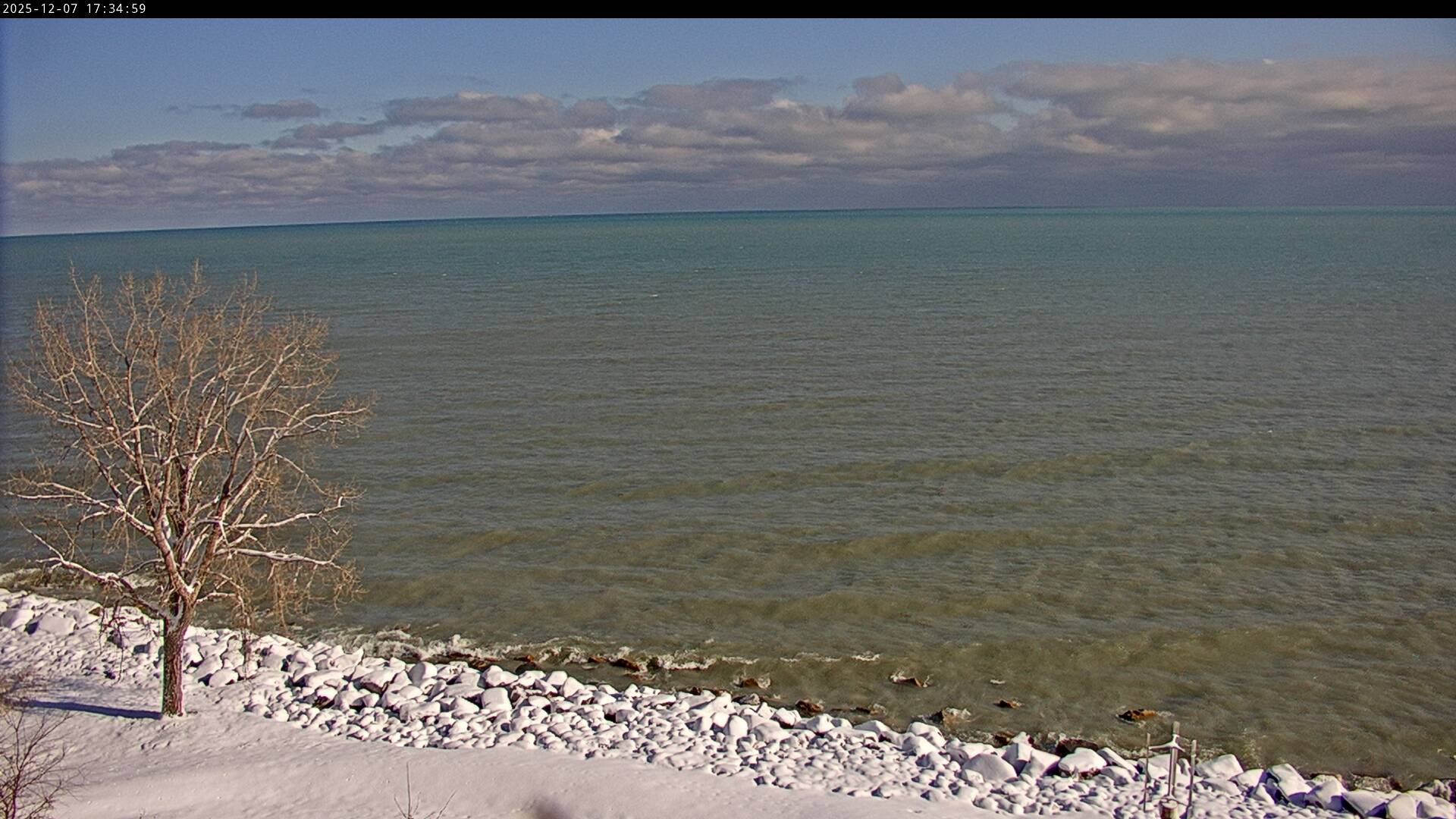 Thumbnail for current weather camera view from Carthage College in Kenosha, Wisconsin