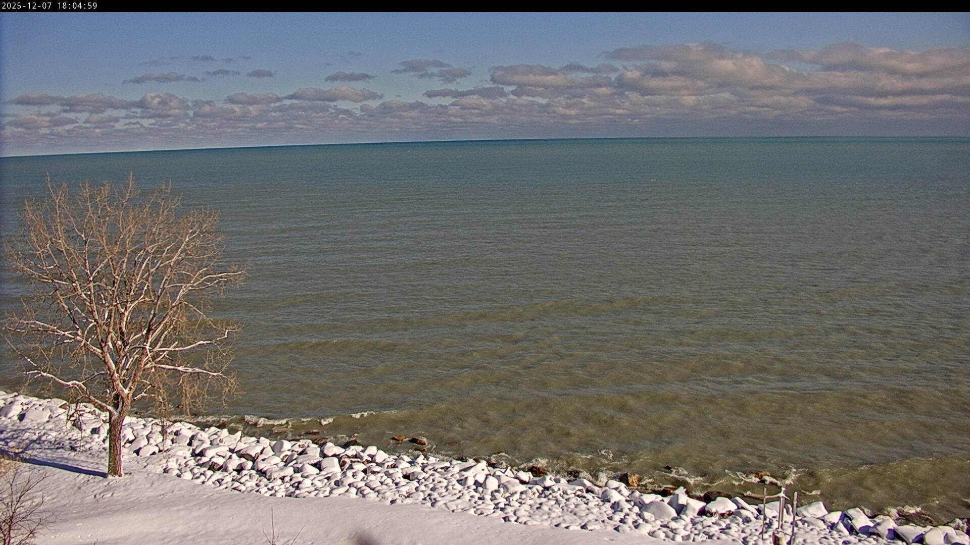 Thumbnail for current weather camera view from Carthage College in Kenosha, Wisconsin