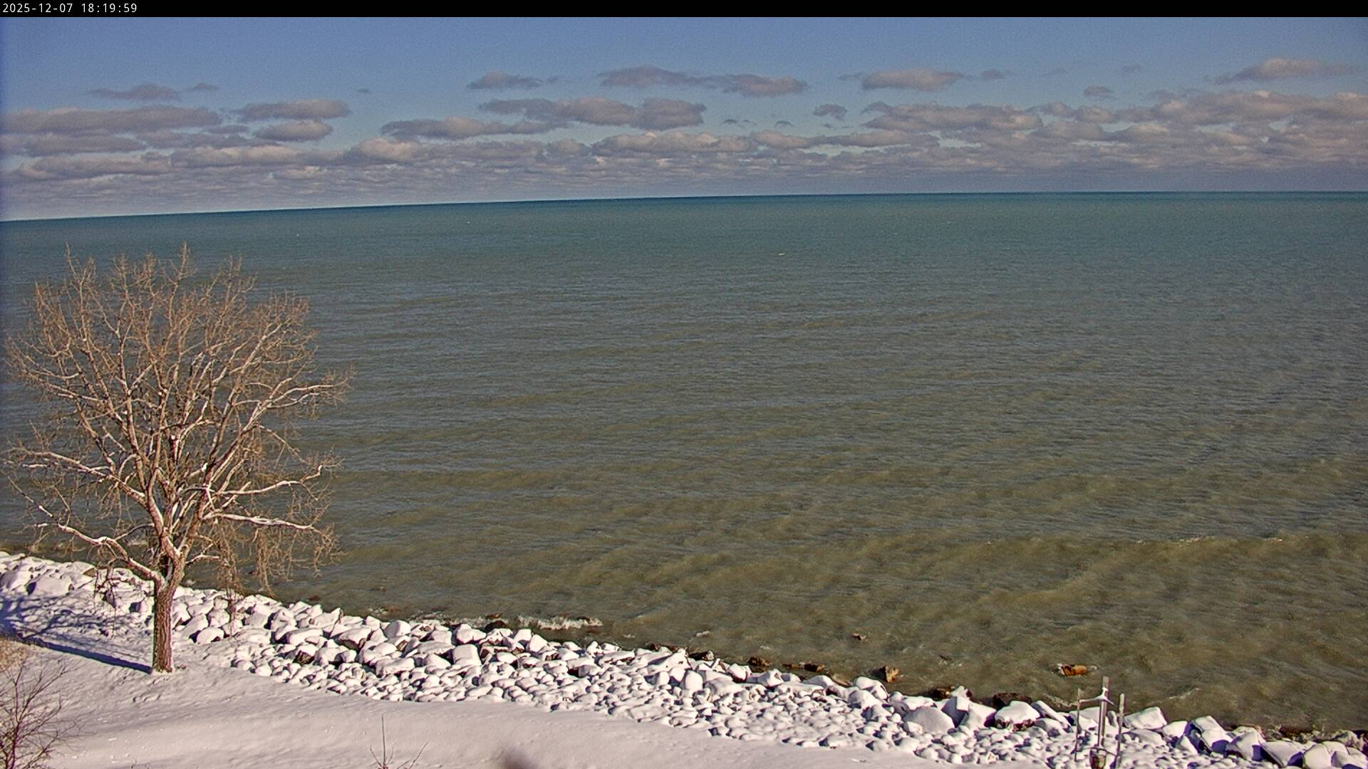 Thumbnail for current weather camera view from Carthage College in Kenosha, Wisconsin