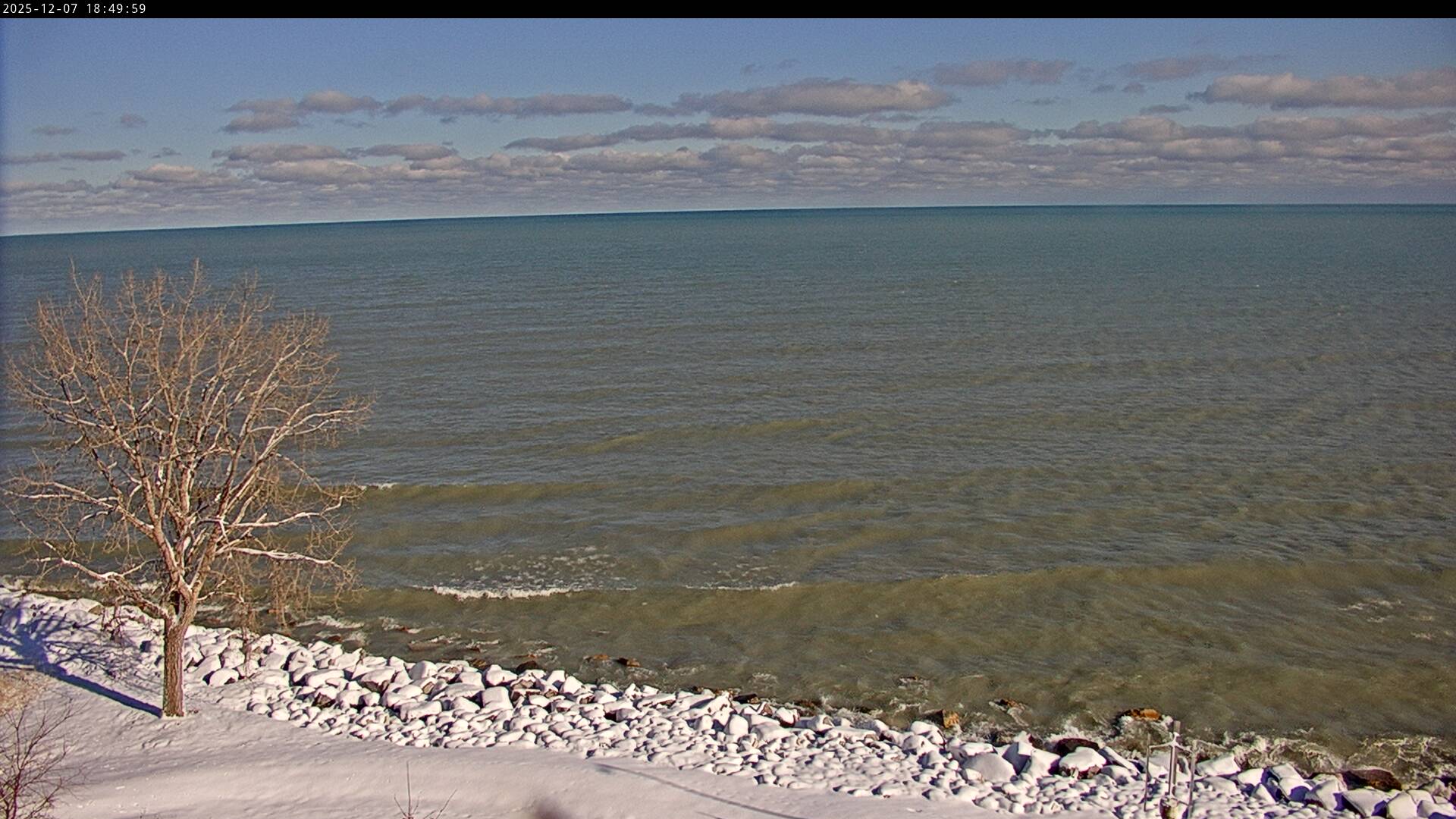 Thumbnail for current weather camera view from Carthage College in Kenosha, Wisconsin
