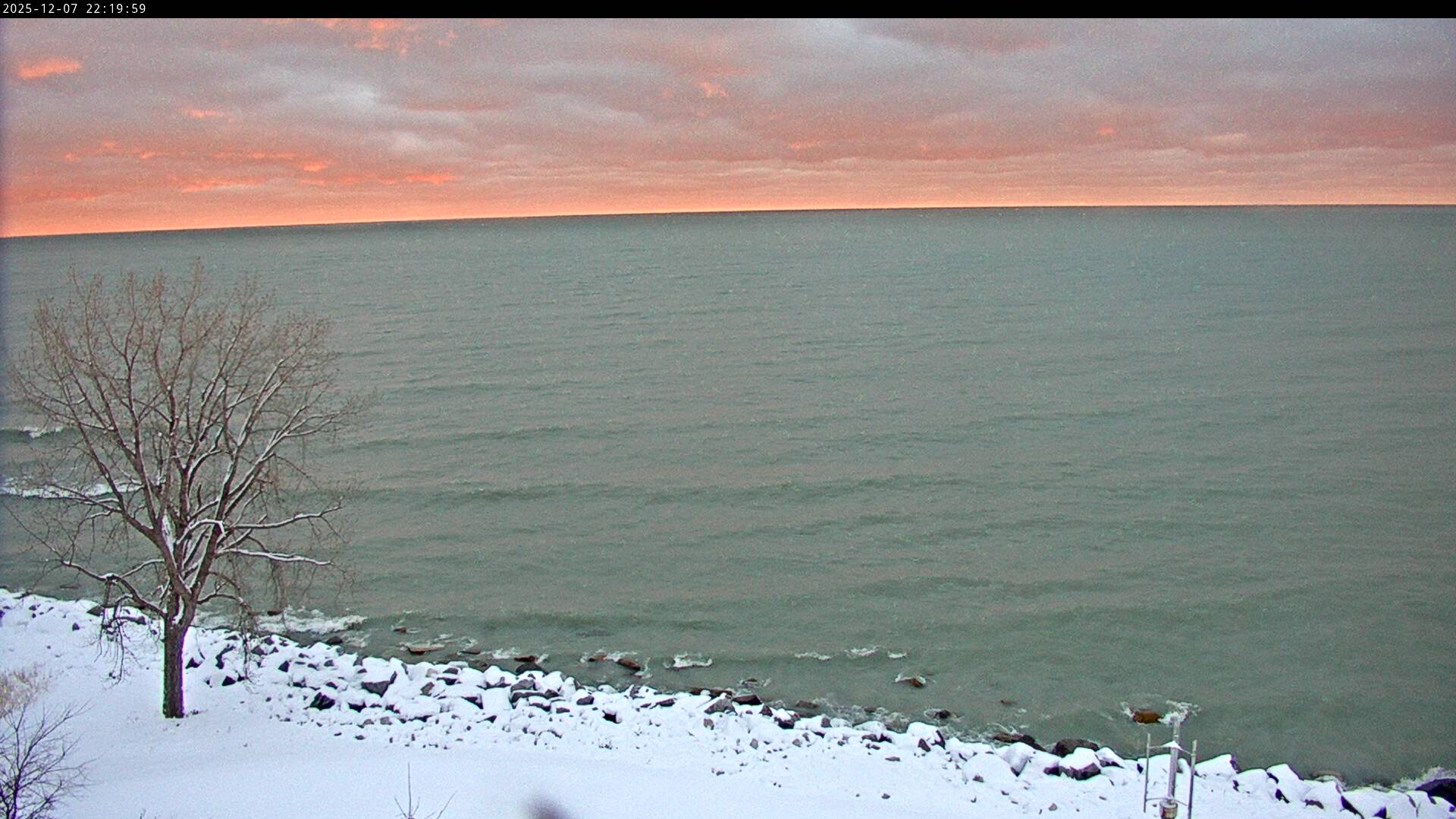 Thumbnail for current weather camera view from Carthage College in Kenosha, Wisconsin