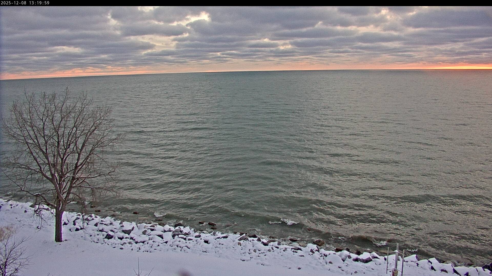 Thumbnail for current weather camera view from Carthage College in Kenosha, Wisconsin