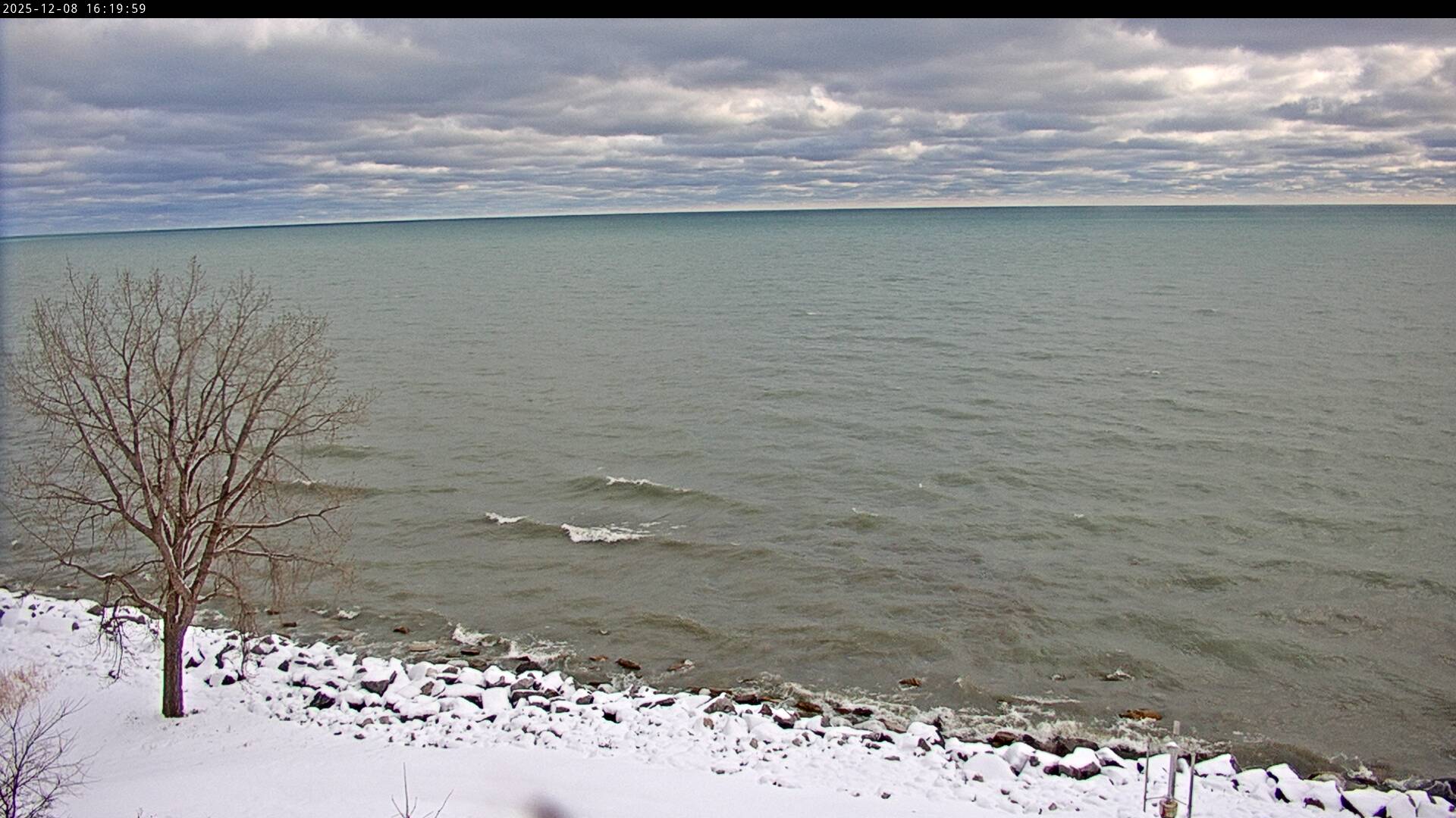 Thumbnail for current weather camera view from Carthage College in Kenosha, Wisconsin