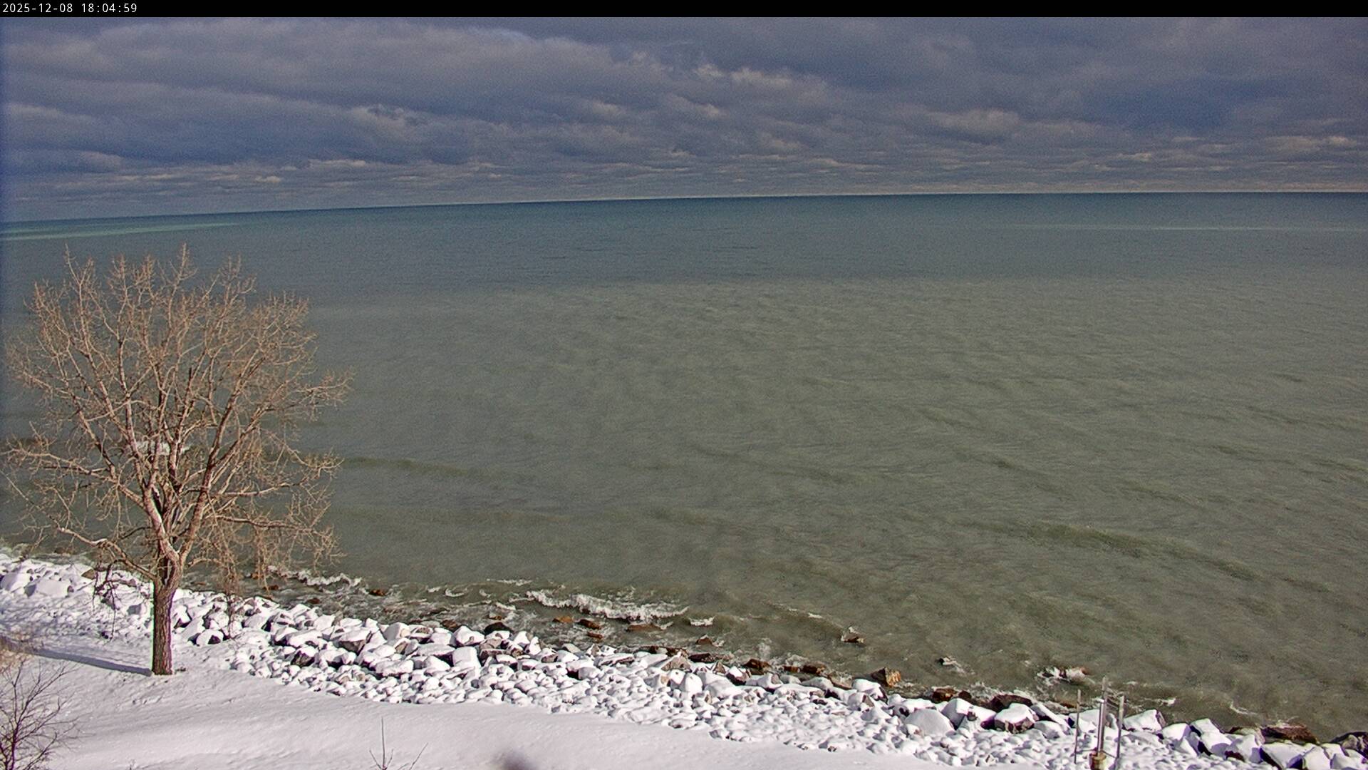 Thumbnail for current weather camera view from Carthage College in Kenosha, Wisconsin