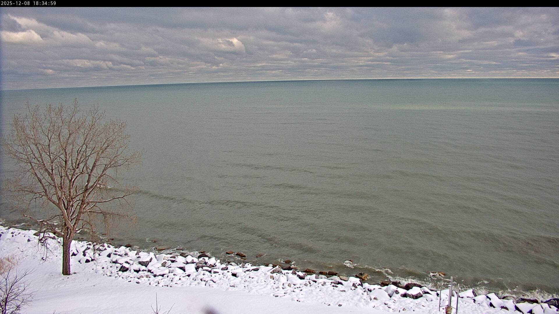 Thumbnail for current weather camera view from Carthage College in Kenosha, Wisconsin