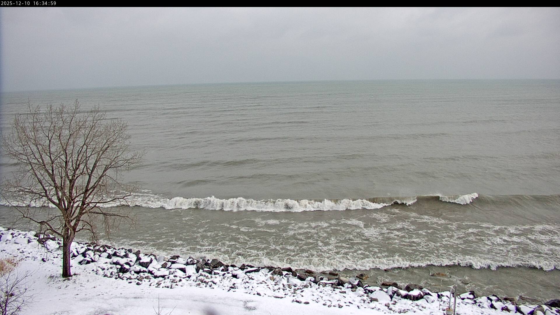 Thumbnail for current weather camera view from Carthage College in Kenosha, Wisconsin