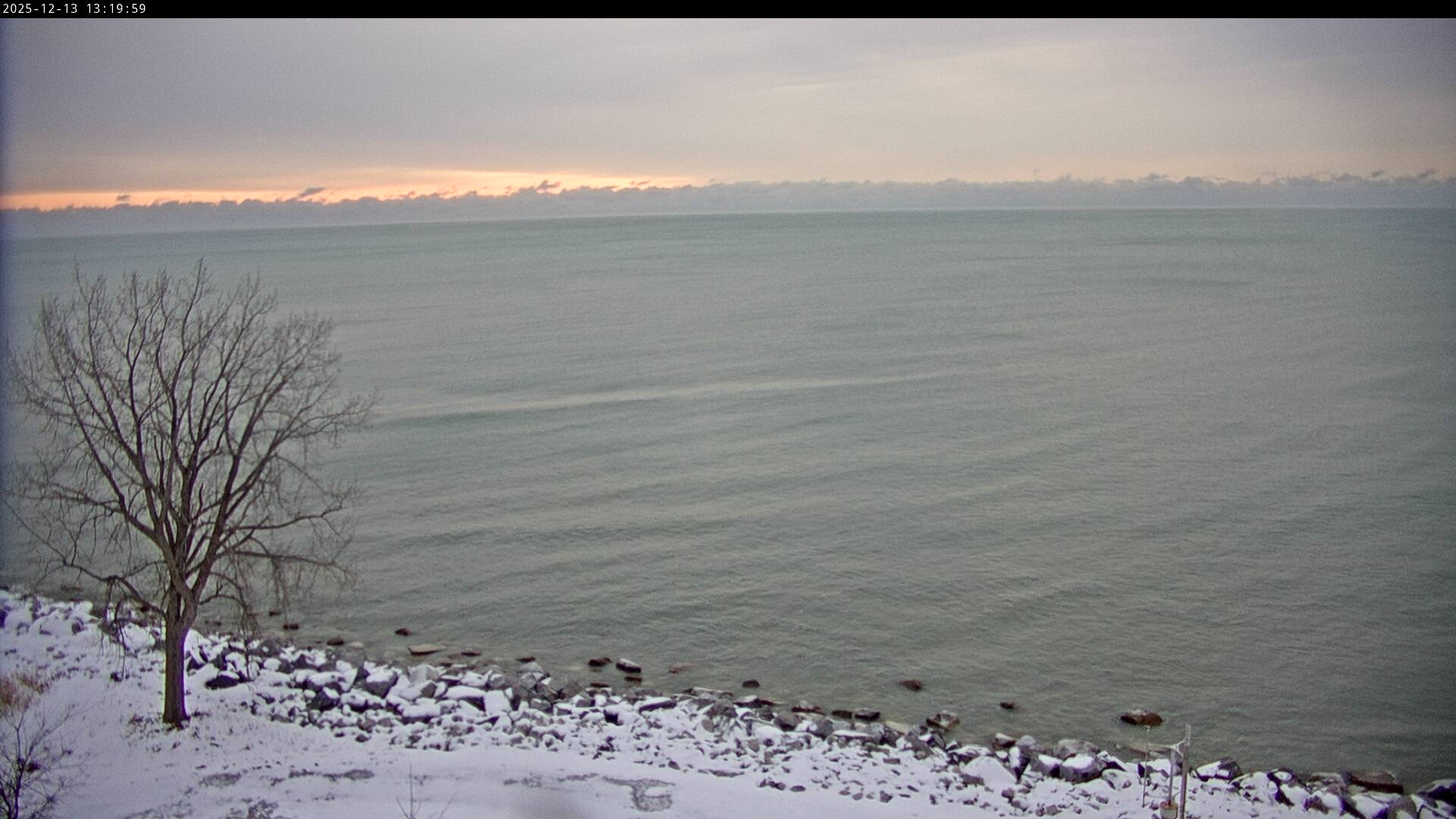 Thumbnail for current weather camera view from Carthage College in Kenosha, Wisconsin