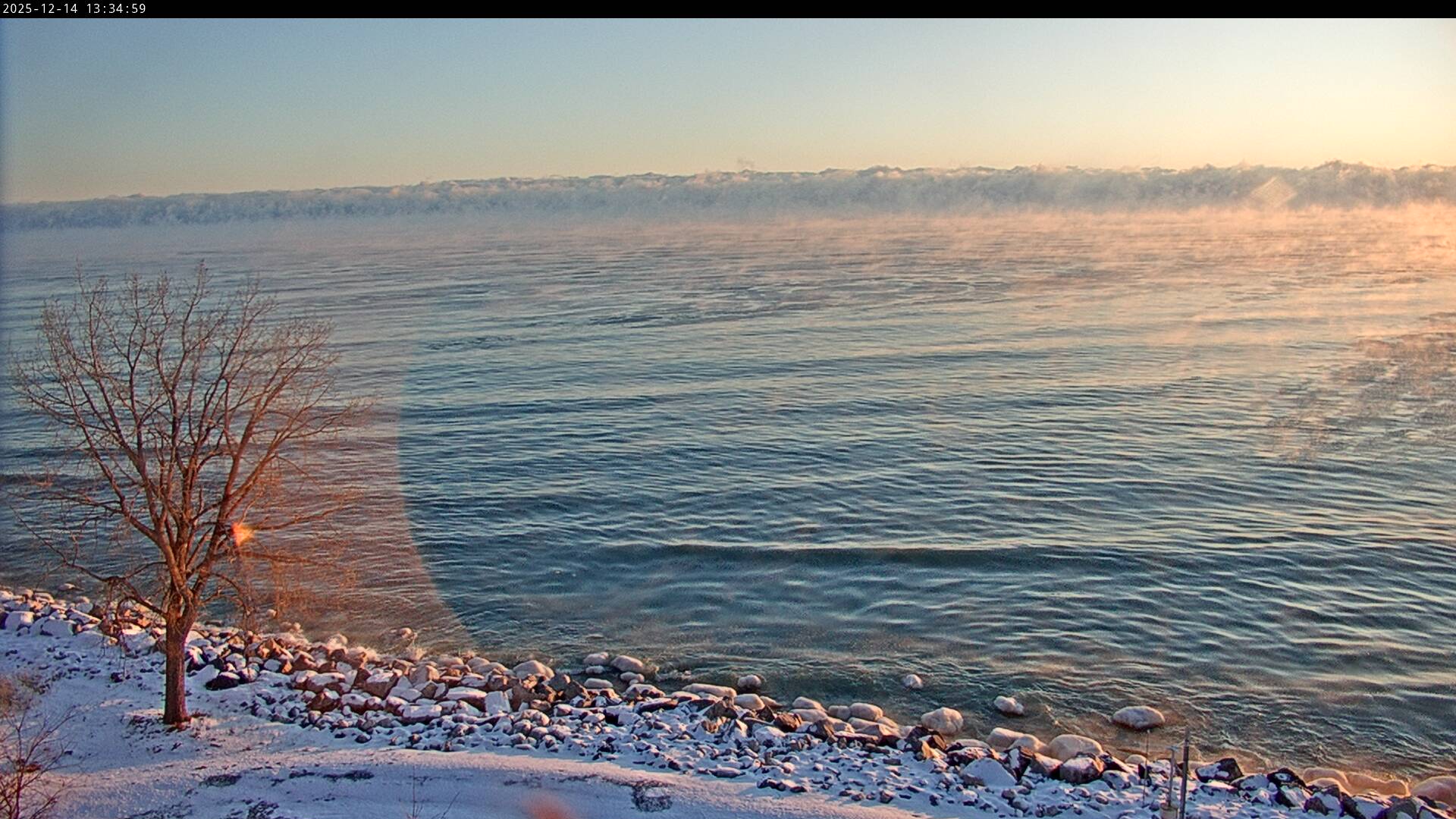 Thumbnail for current weather camera view from Carthage College in Kenosha, Wisconsin