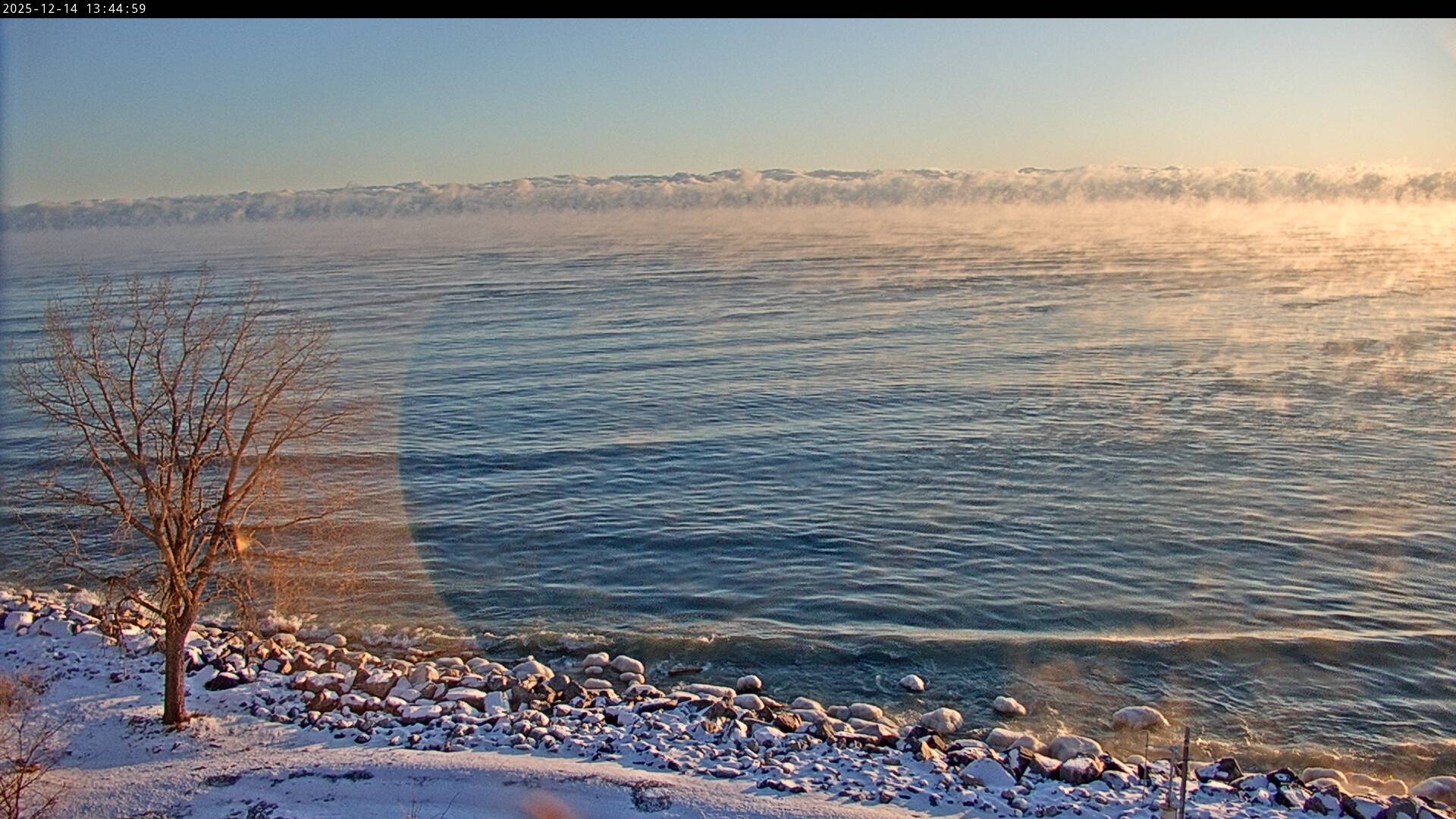 Thumbnail for current weather camera view from Carthage College in Kenosha, Wisconsin