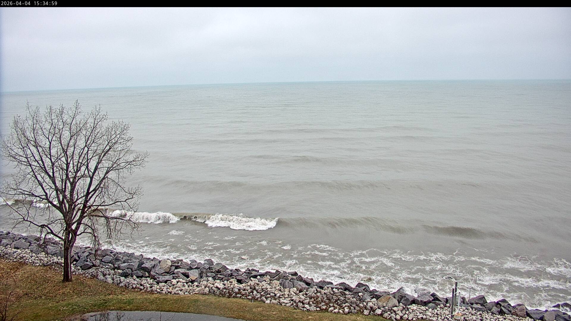 Thumbnail for current weather camera view from Carthage College in Kenosha, Wisconsin