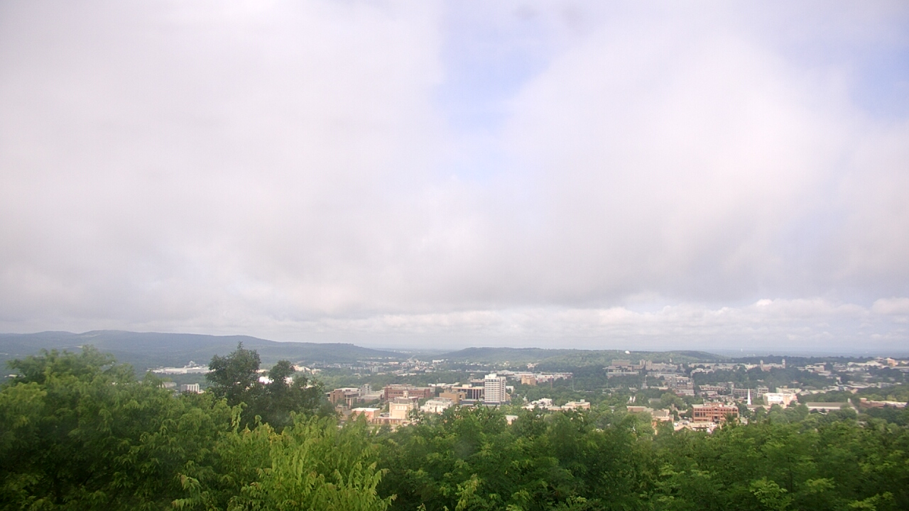 Thumbnail for current weather camera view from Mt. Sequoyah in Fayetteville, Arkansas