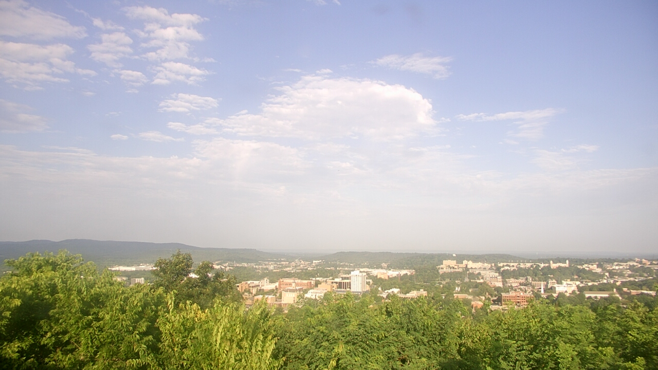 Thumbnail for current weather camera view from Mt. Sequoyah in Fayetteville, Arkansas
