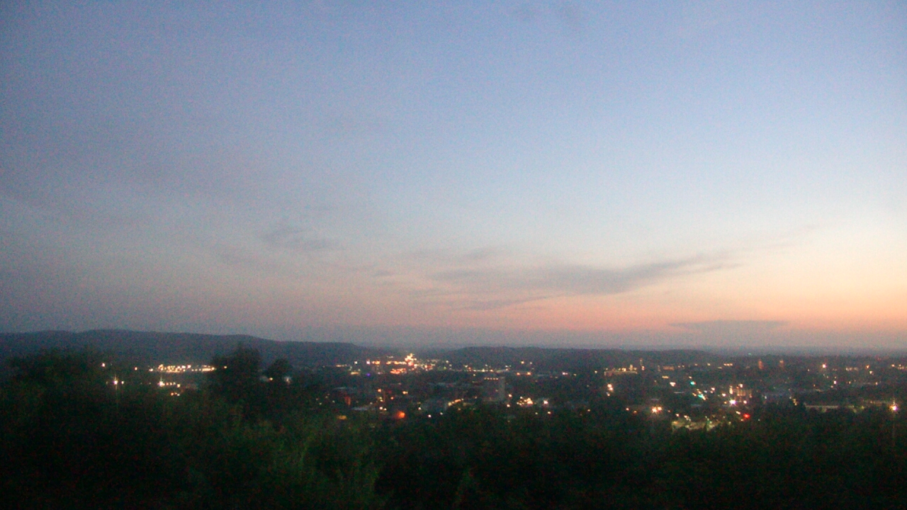 Thumbnail for current weather camera view from Mt. Sequoyah in Fayetteville, Arkansas
