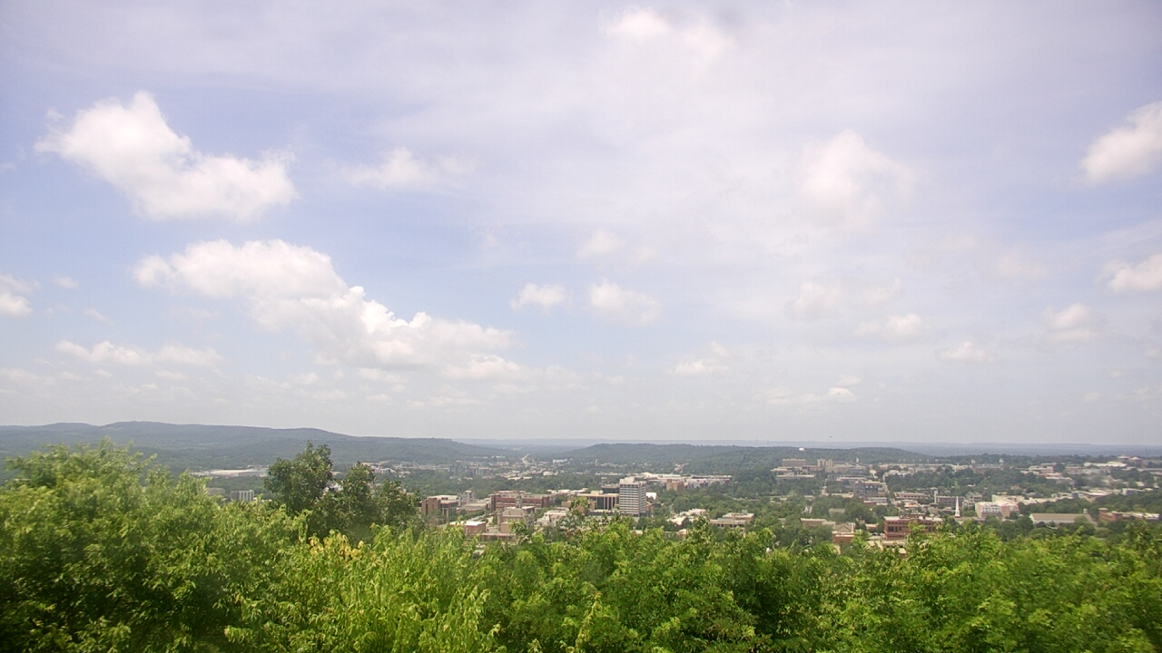 Thumbnail for current weather camera view from Mt. Sequoyah in Fayetteville, Arkansas