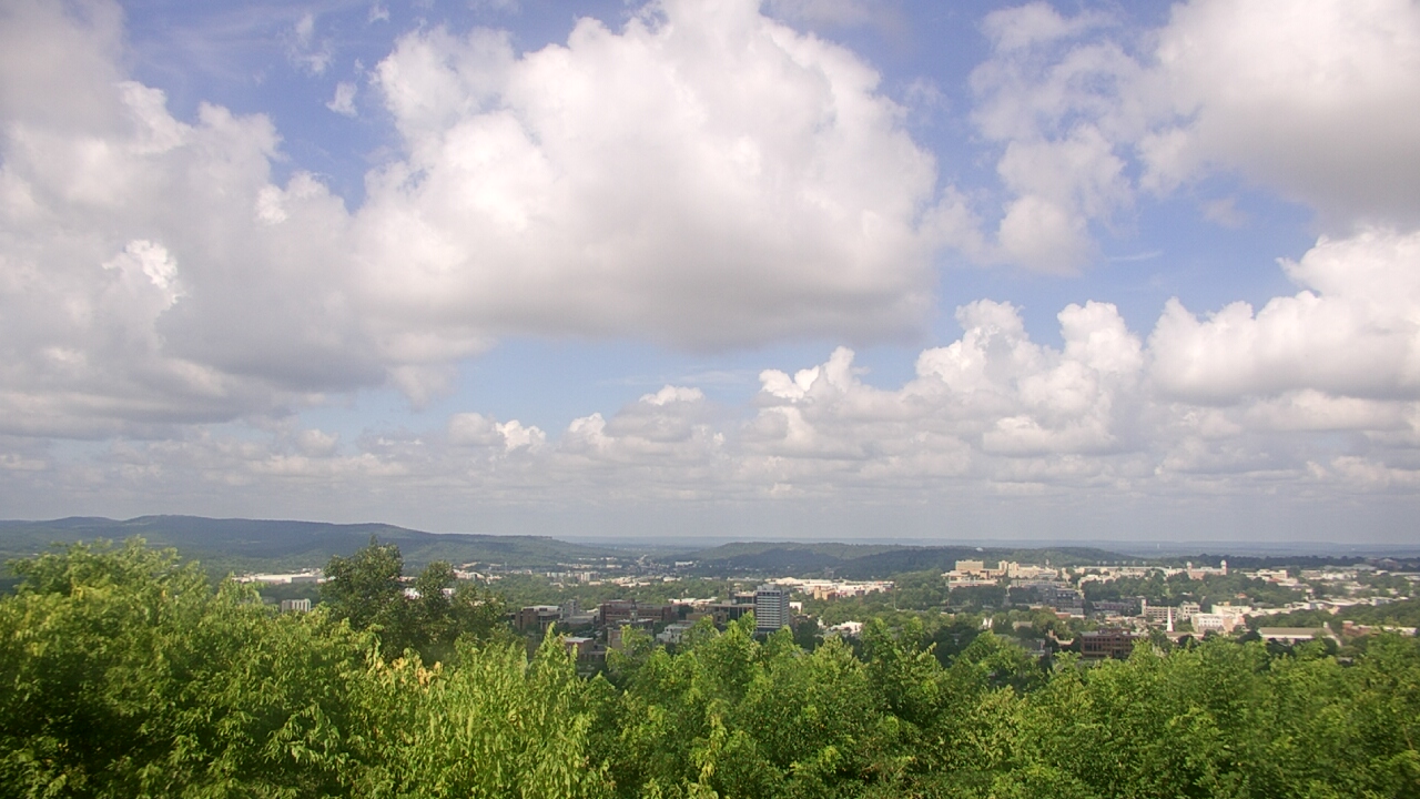 Thumbnail for current weather camera view from Mt. Sequoyah in Fayetteville, Arkansas