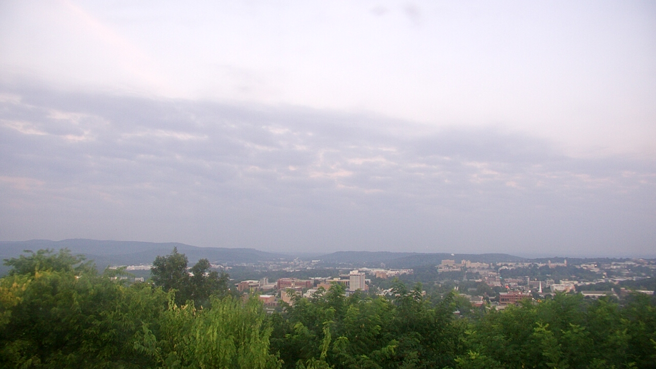 Thumbnail for current weather camera view from Mt. Sequoyah in Fayetteville, Arkansas
