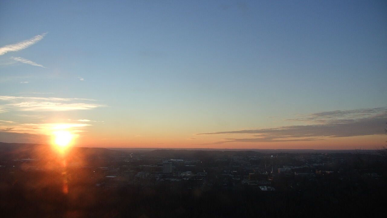 Thumbnail for current weather camera view from Mt. Sequoyah in Fayetteville, Arkansas
