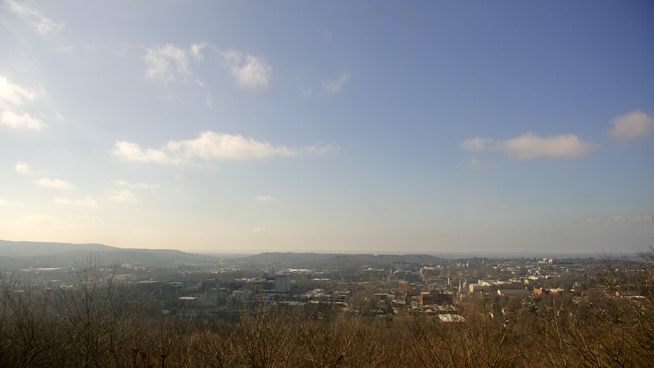 Thumbnail for current weather camera view from Mt. Sequoyah in Fayetteville, Arkansas