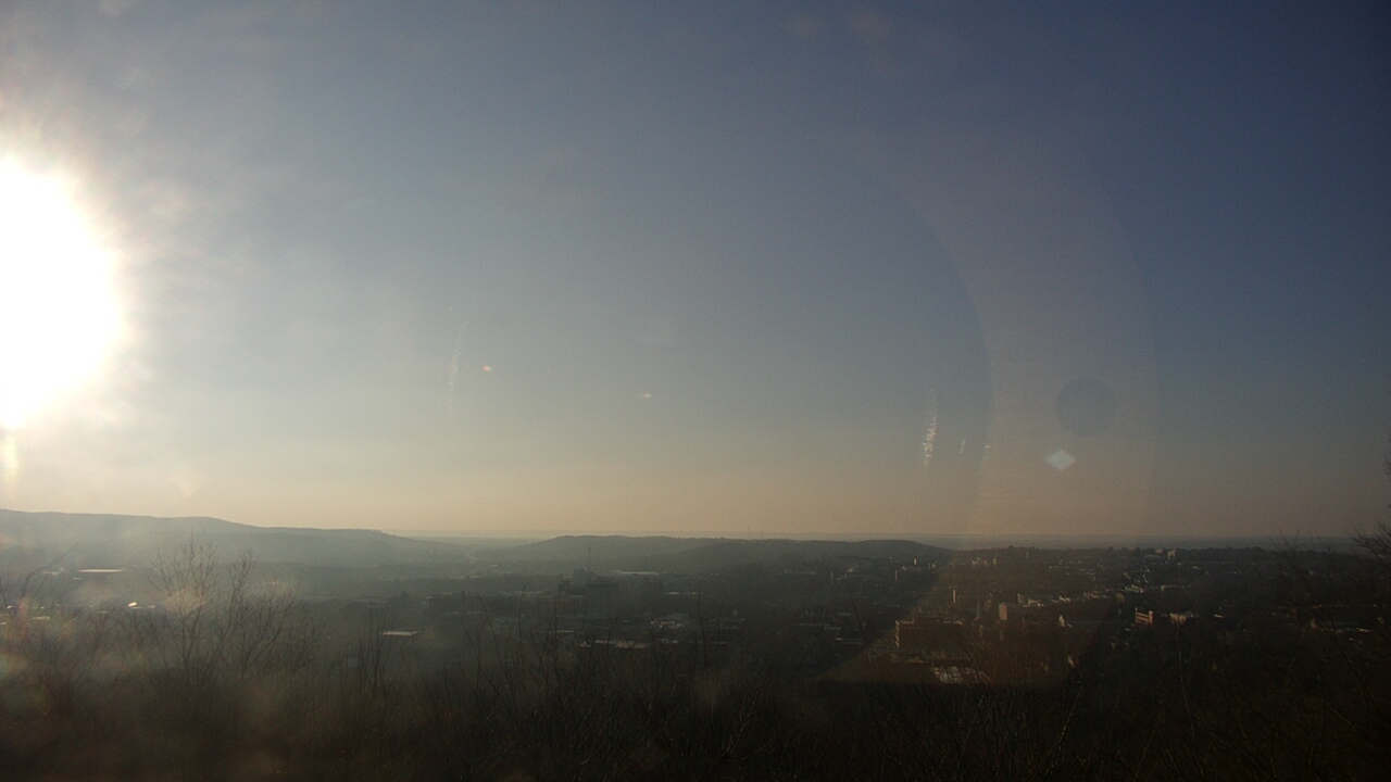 Thumbnail for current weather camera view from Mt. Sequoyah in Fayetteville, Arkansas