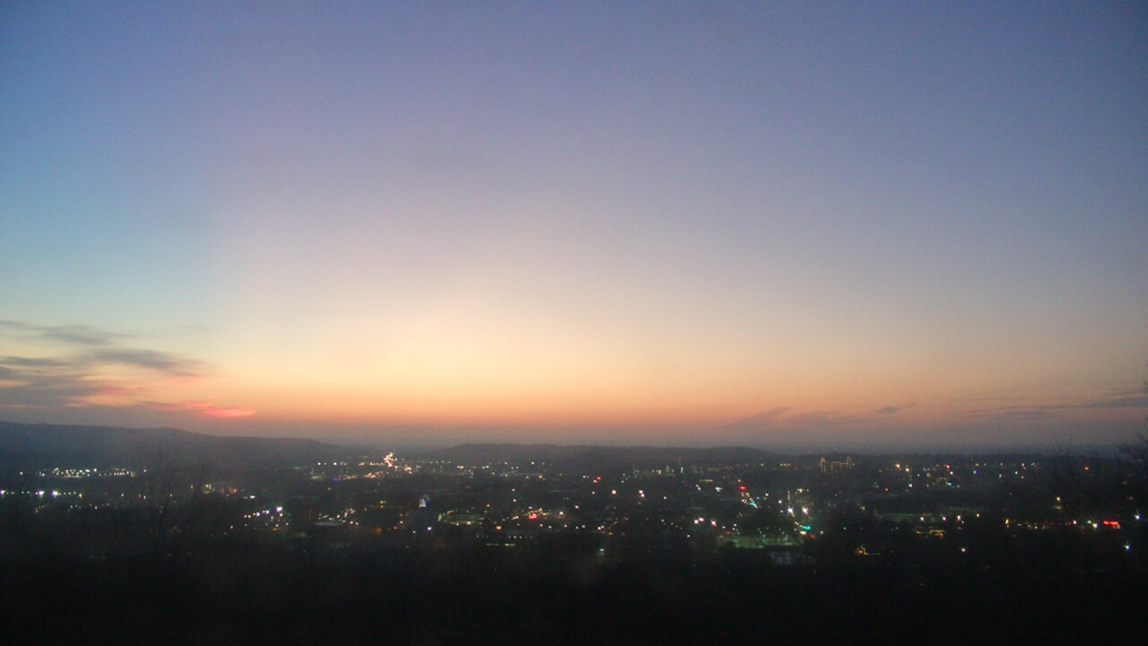 Thumbnail for current weather camera view from Mt. Sequoyah in Fayetteville, Arkansas