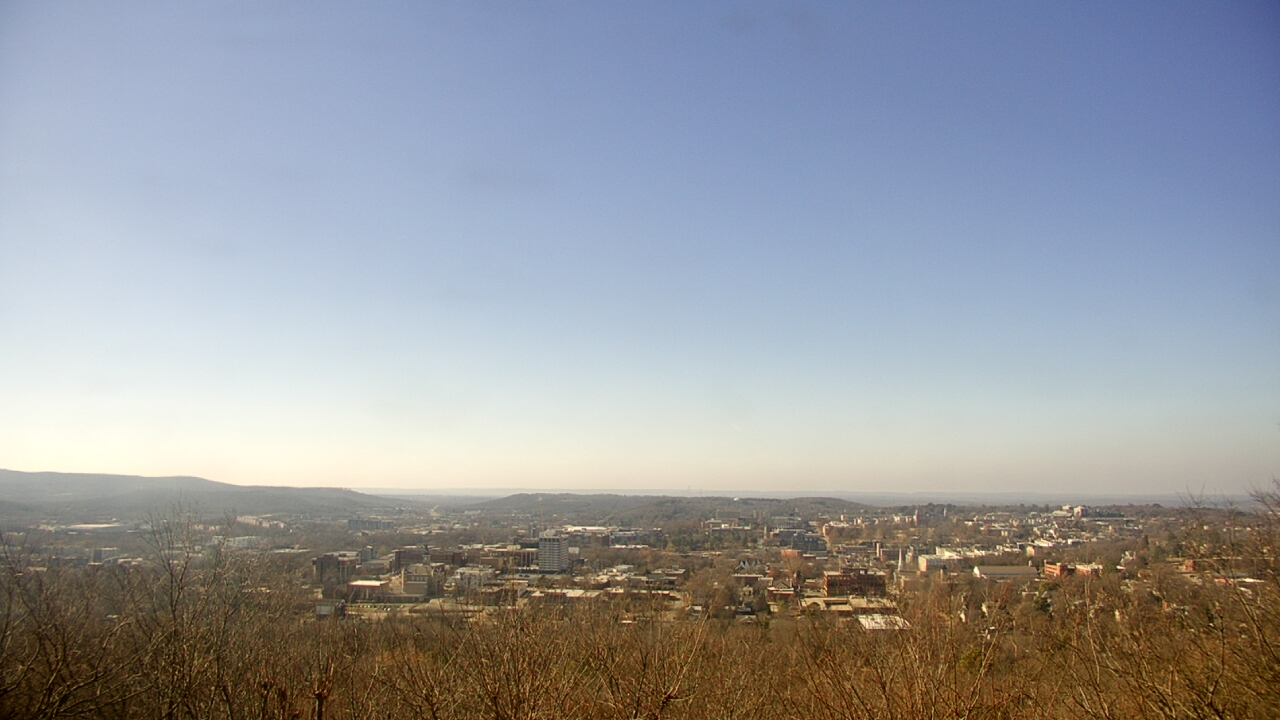 Thumbnail for current weather camera view from Mt. Sequoyah in Fayetteville, Arkansas