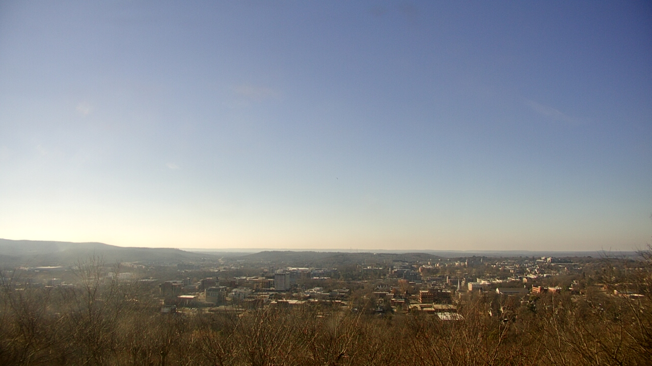 Thumbnail for current weather camera view from Mt. Sequoyah in Fayetteville, Arkansas