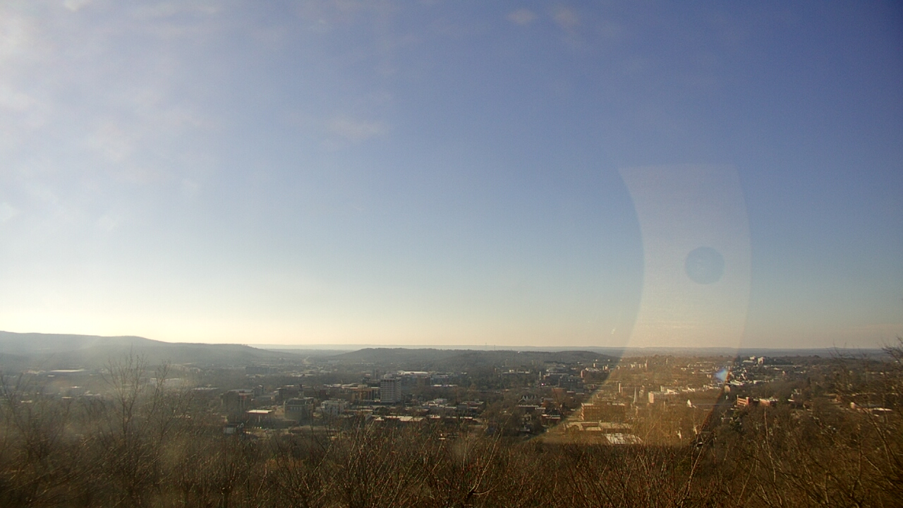 Thumbnail for current weather camera view from Mt. Sequoyah in Fayetteville, Arkansas
