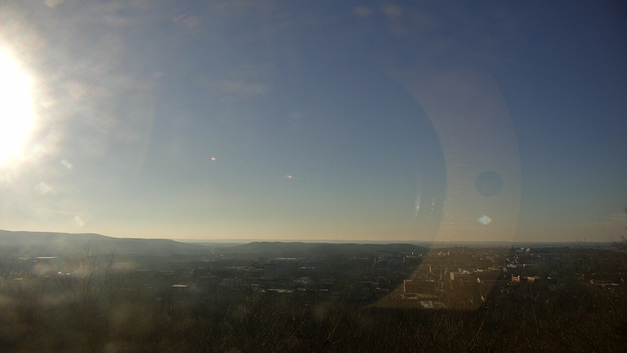 Thumbnail for current weather camera view from Mt. Sequoyah in Fayetteville, Arkansas