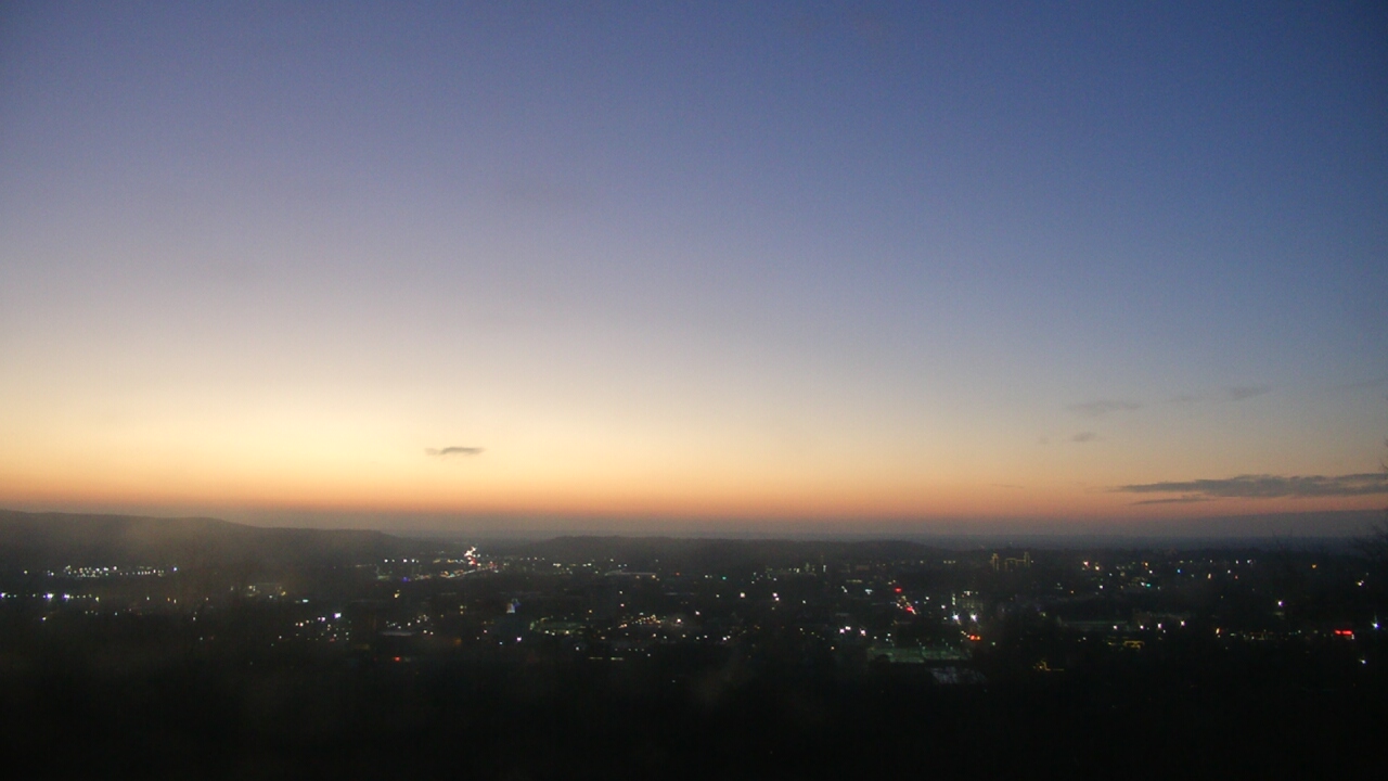 Thumbnail for current weather camera view from Mt. Sequoyah in Fayetteville, Arkansas