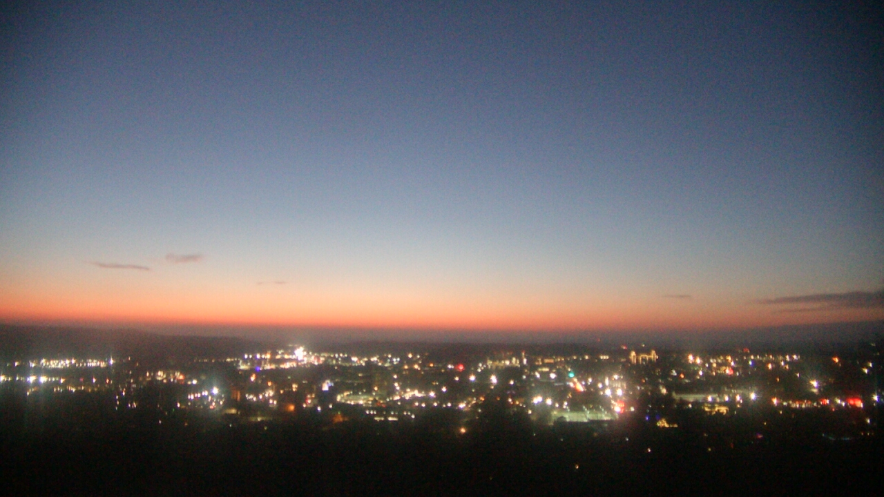 Thumbnail for current weather camera view from Mt. Sequoyah in Fayetteville, Arkansas